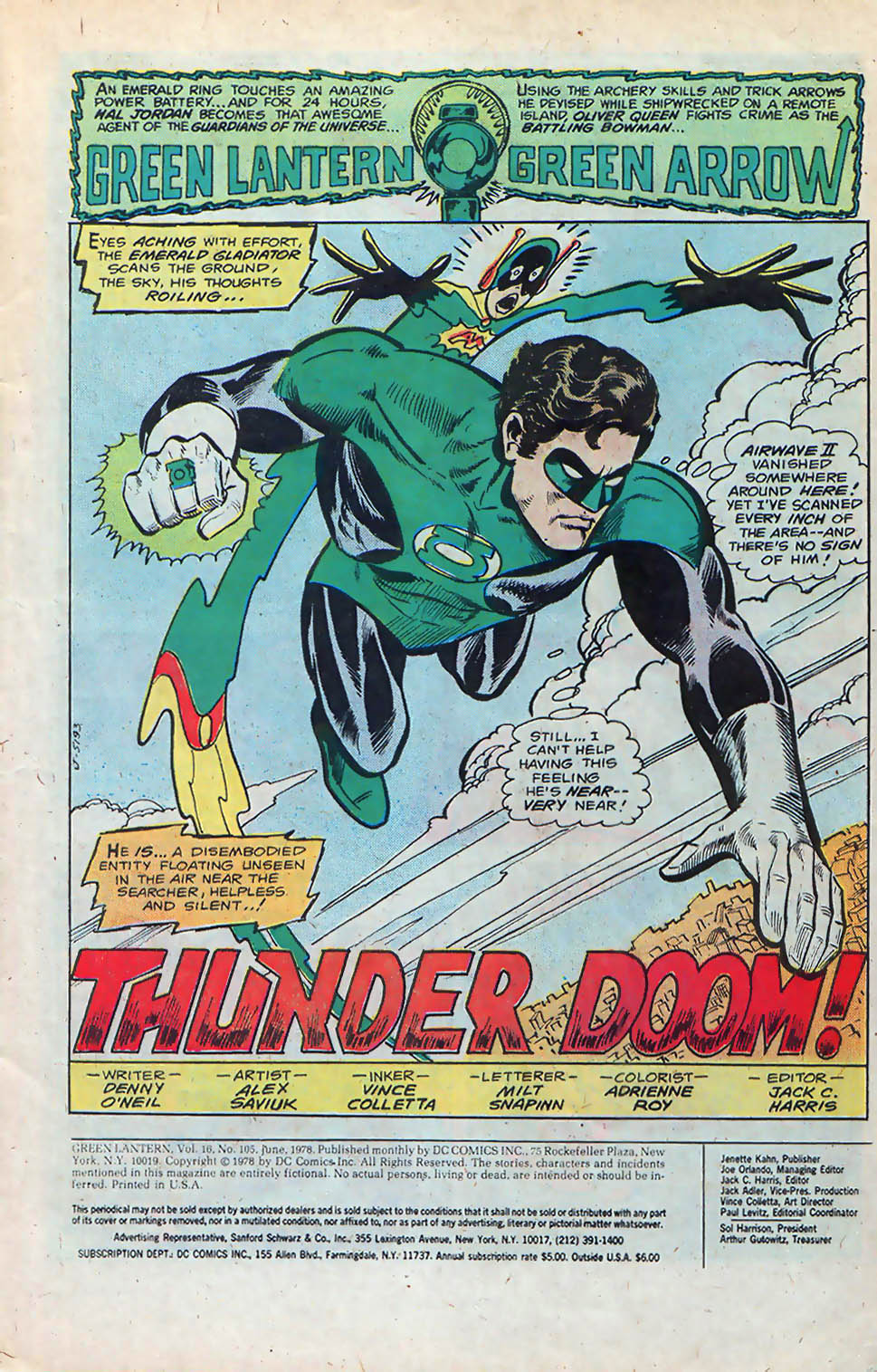 Green Lantern (1960) Issue #105 #108 - English 2