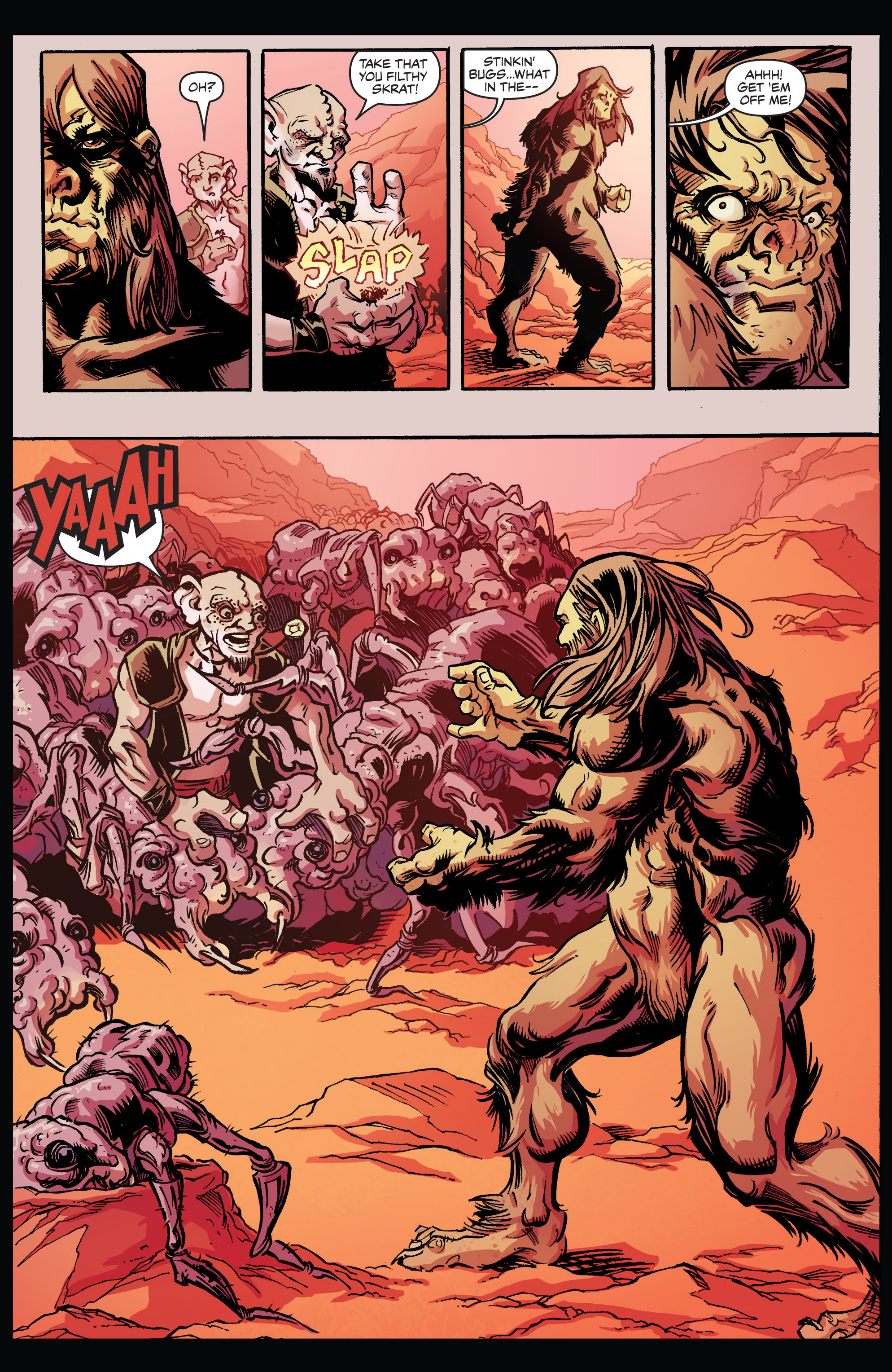 Read online Bigfoot: Sword of the Earthman (2015) comic -  Issue #1 - 18