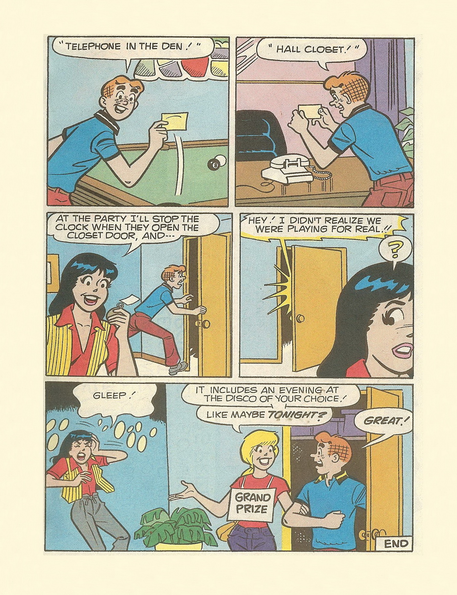 Read online Betty and Veronica Digest Magazine comic -  Issue #57 - 17