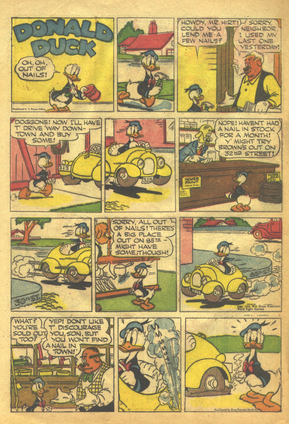 Read online Walt Disney's Comics and Stories comic -  Issue #62 - 42