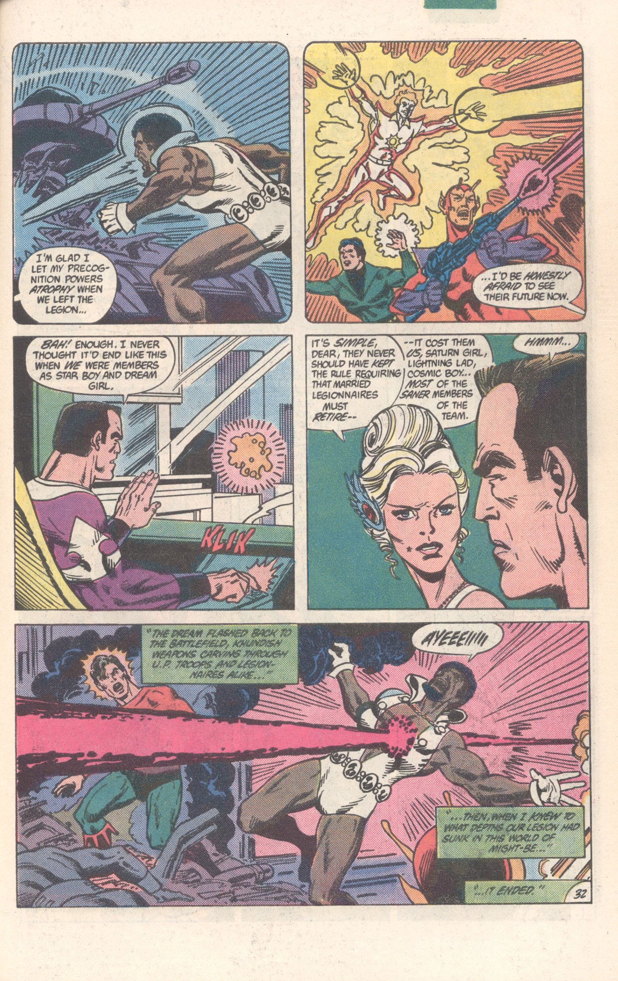 Read online Legion of Super-Heroes (1980) comic -  Issue #300 - 33