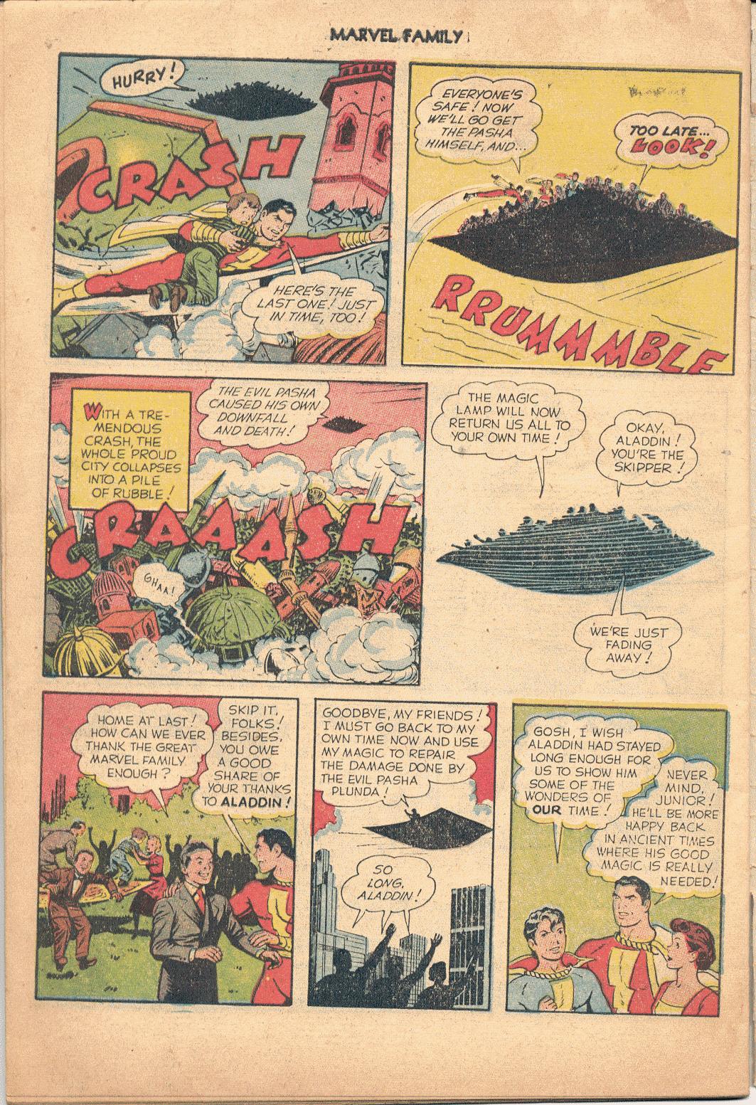 Read online The Marvel Family comic -  Issue #81 - 34