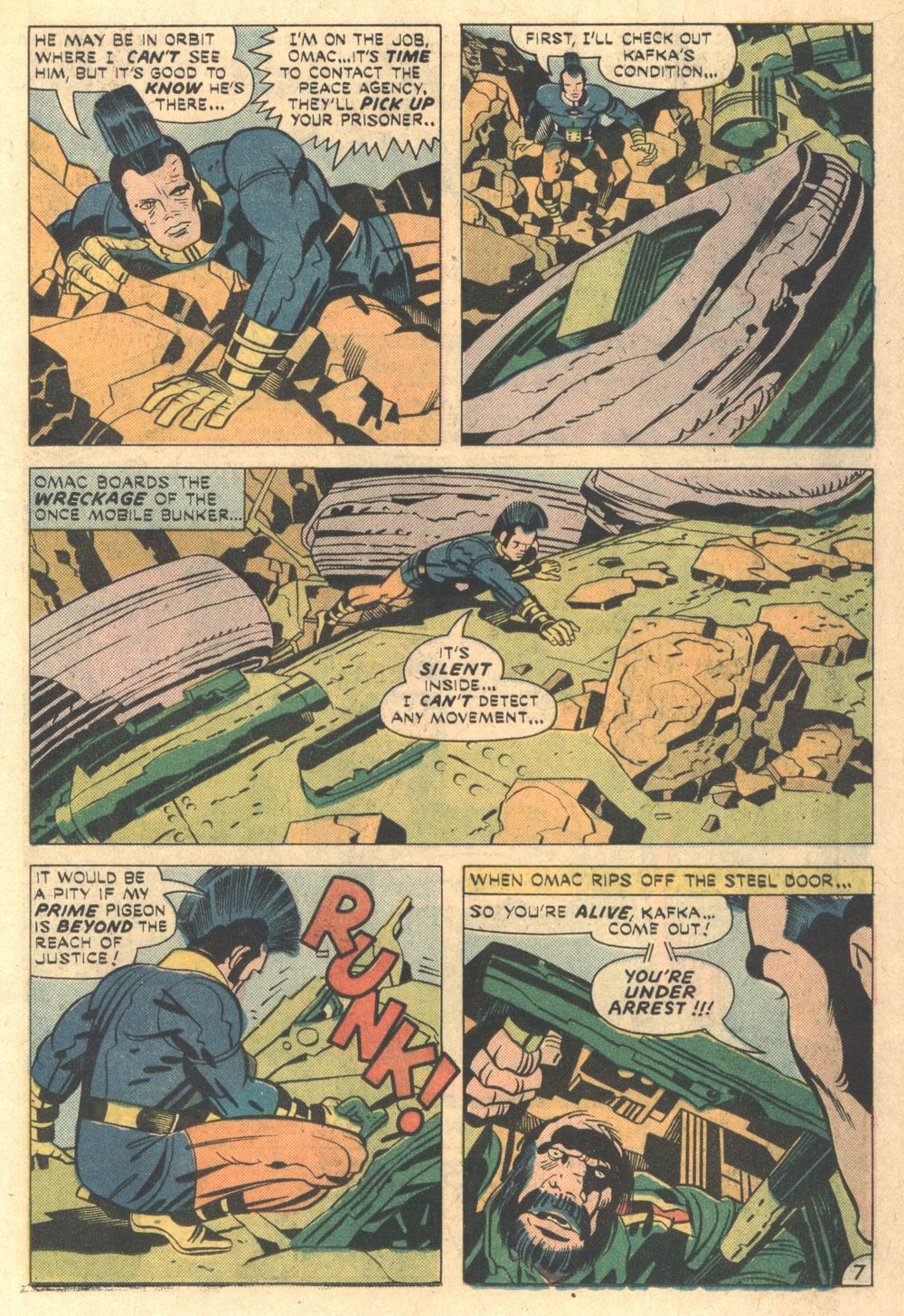 Read online OMAC (1974) comic -  Issue #4 - 8