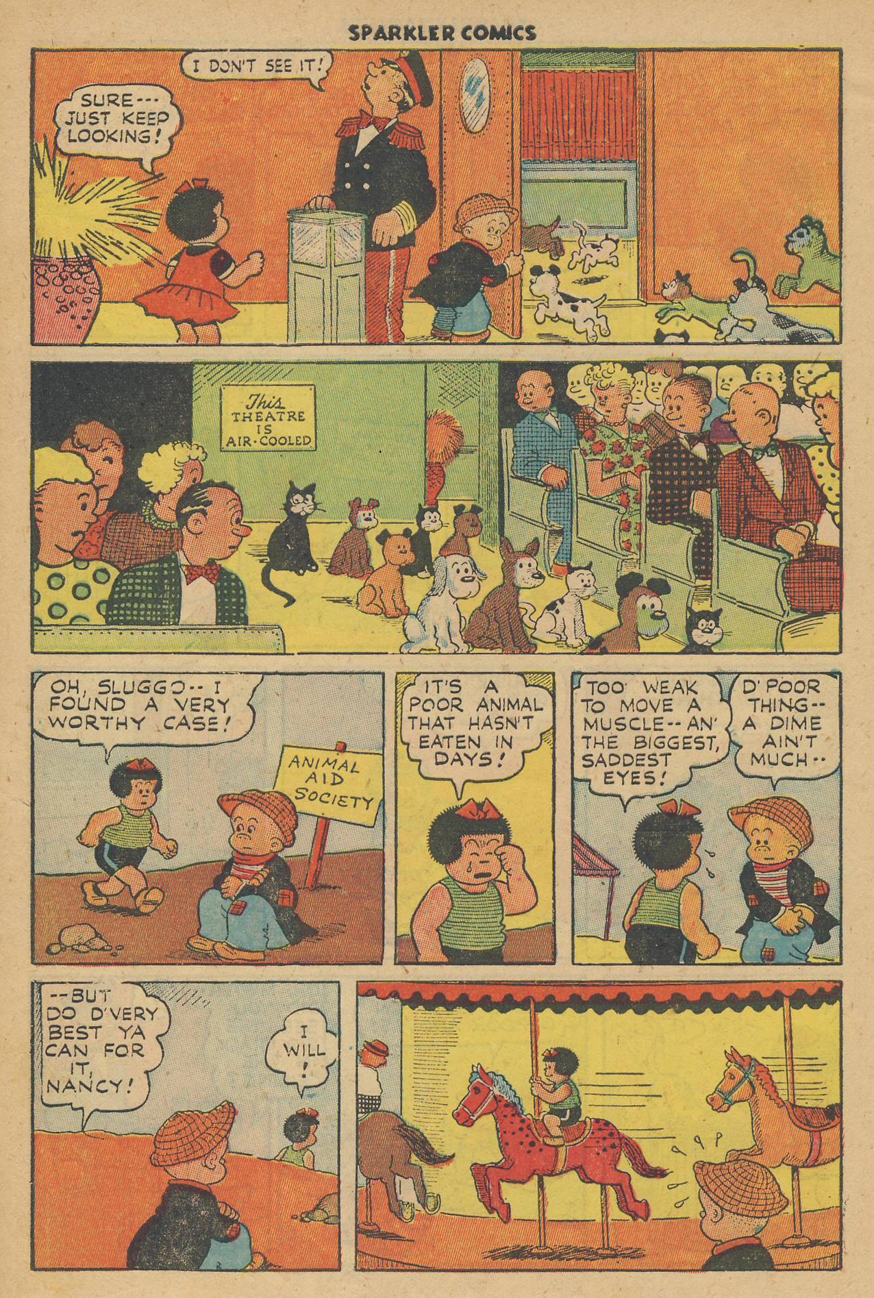 Read online Sparkler Comics comic -  Issue #57 - 12