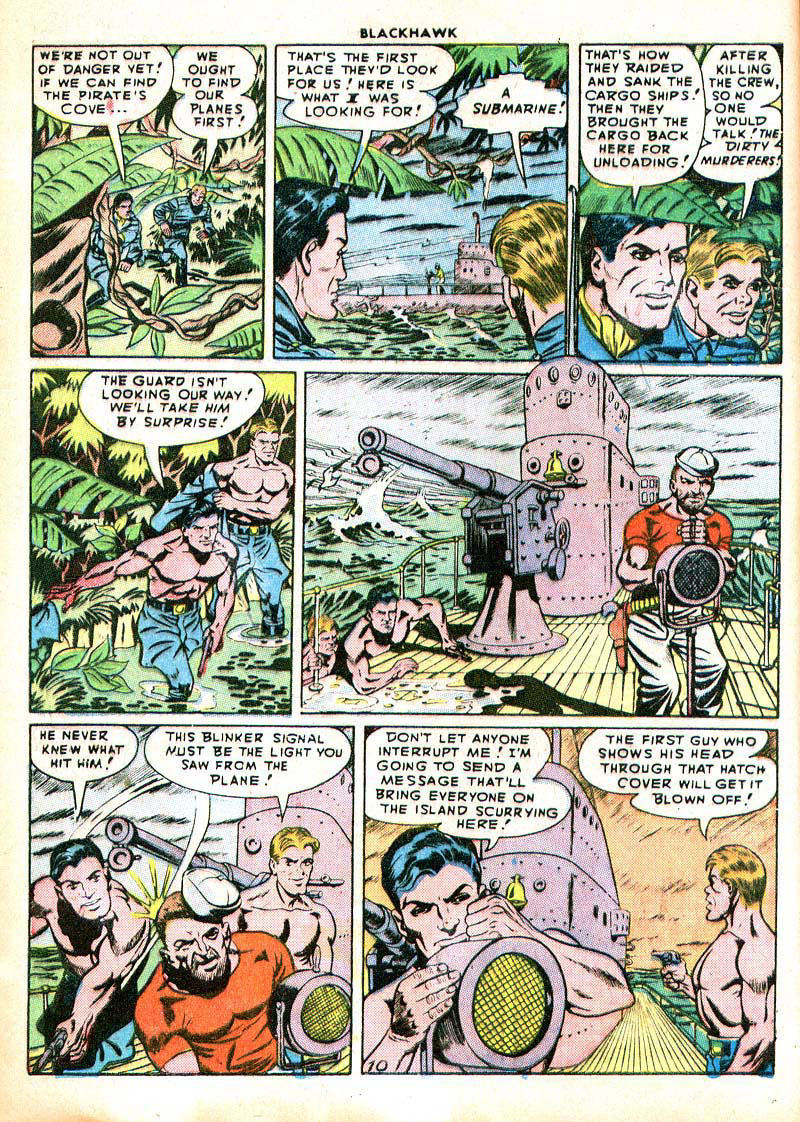 Read online Blackhawk (1957) comic -  Issue #17 - 12