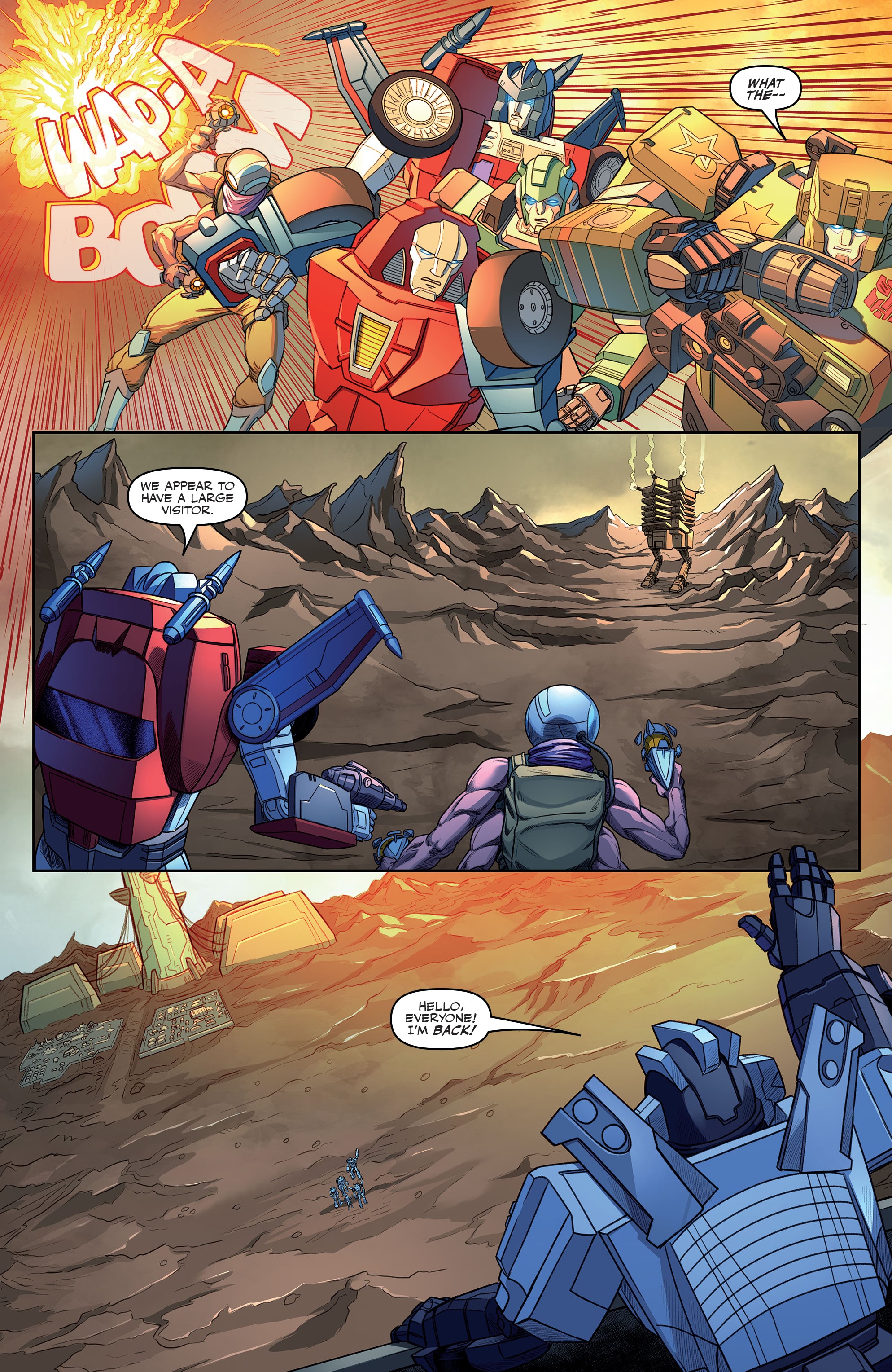 Read online Transformers (2019) comic -  Issue #41 - 17