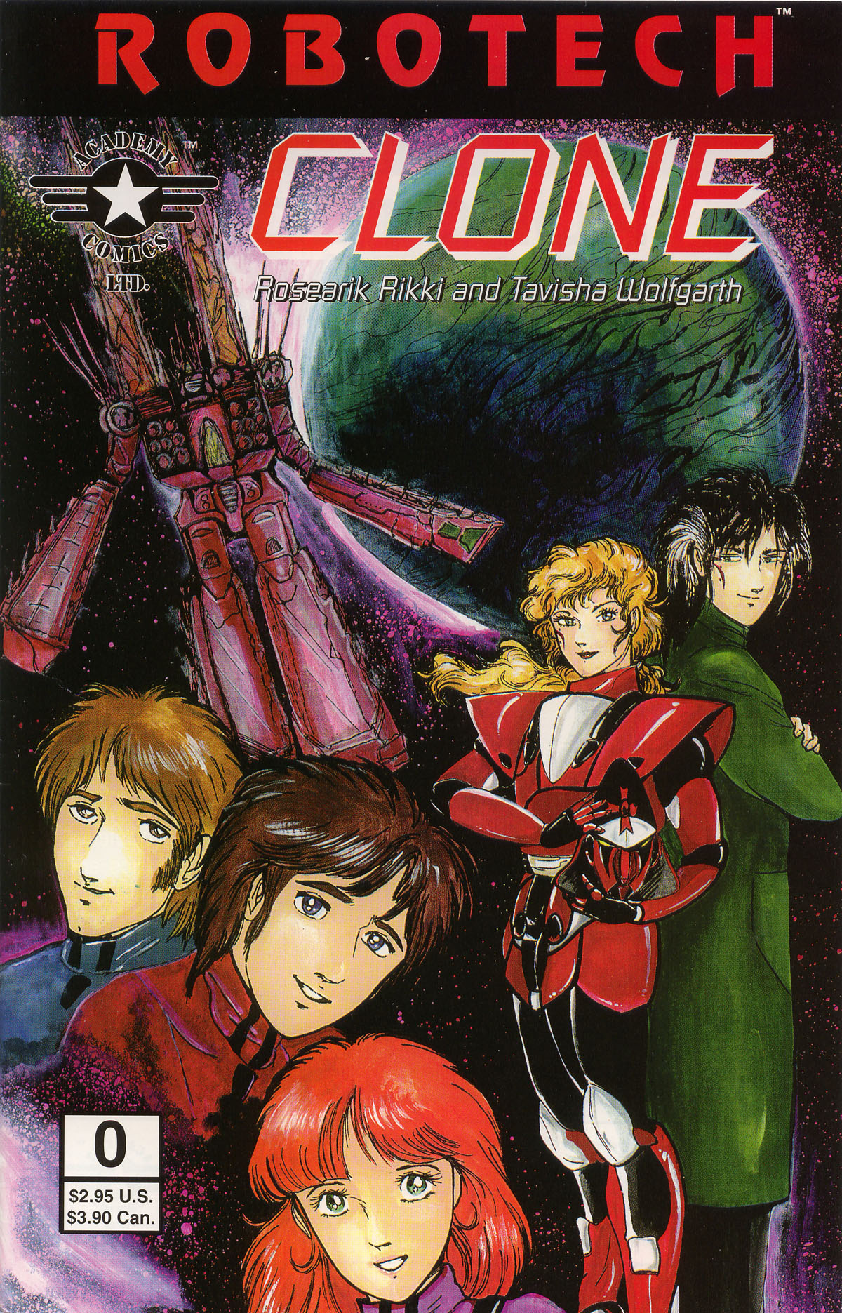 Read online Robotech Clone comic -  Issue #0 - 1