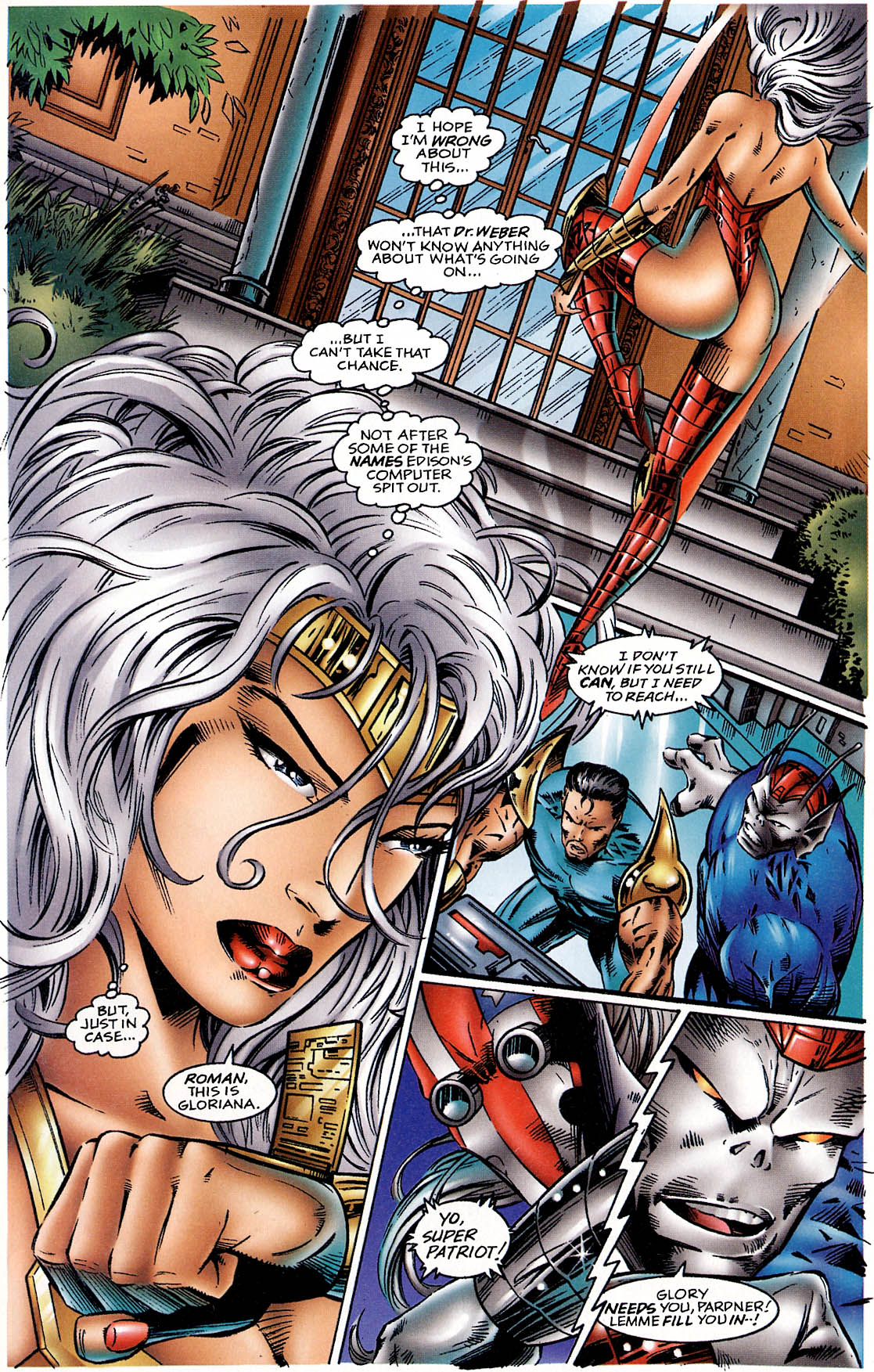 Read online Glory comic -  Issue #7 - 14