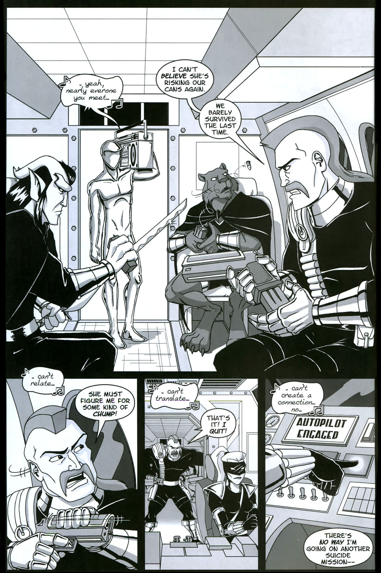 Read online Gargoyles: Bad Guys comic -  Issue #1 - 4