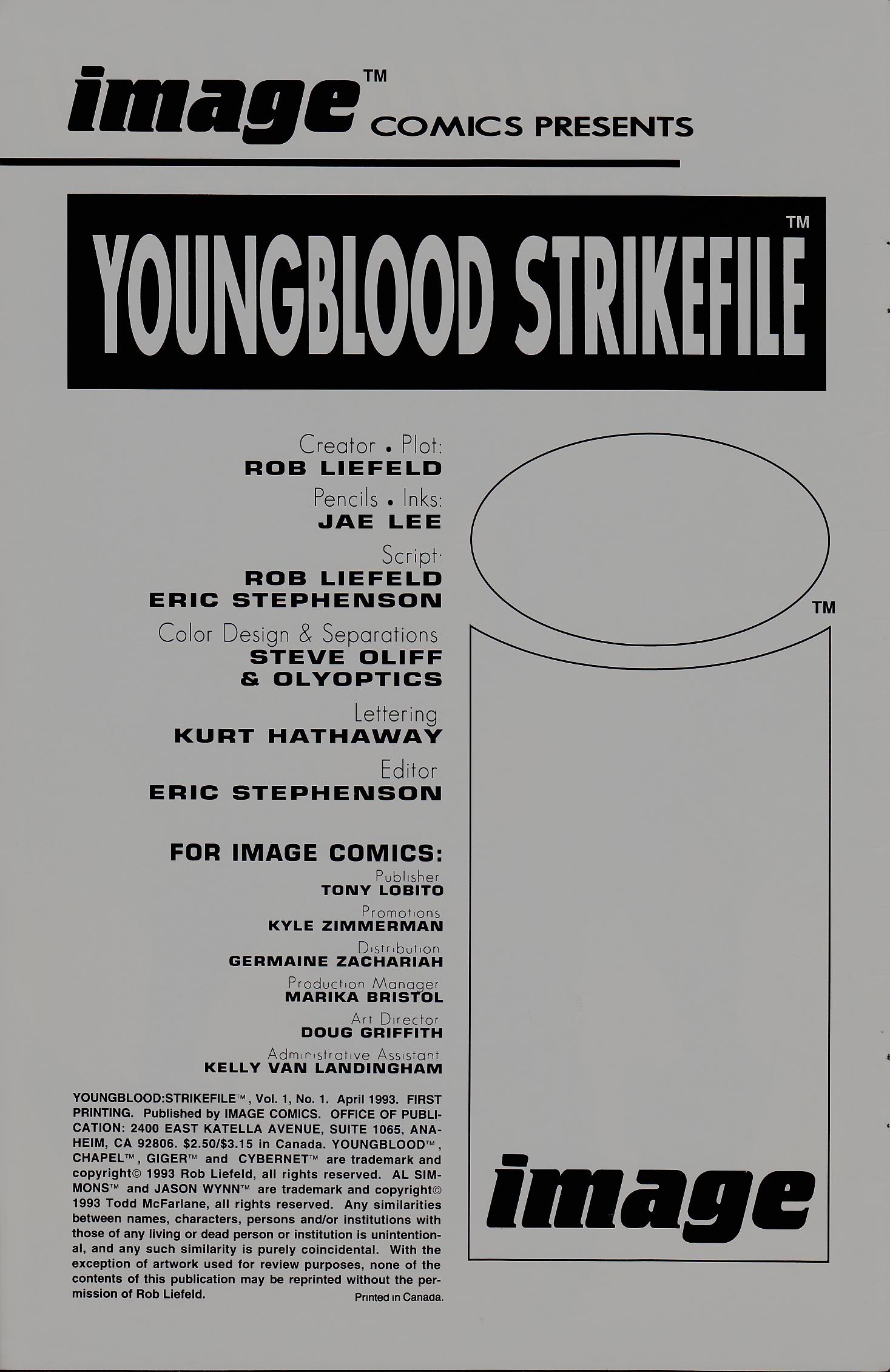 Read online Youngblood: Strikefile comic -  Issue #1 - 19