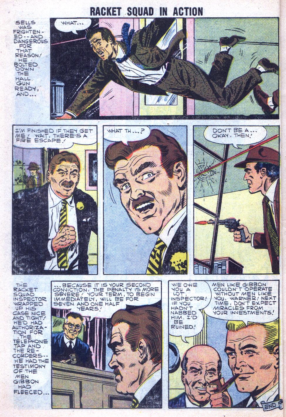 Read online Racket Squad in Action comic -  Issue #29 - 10