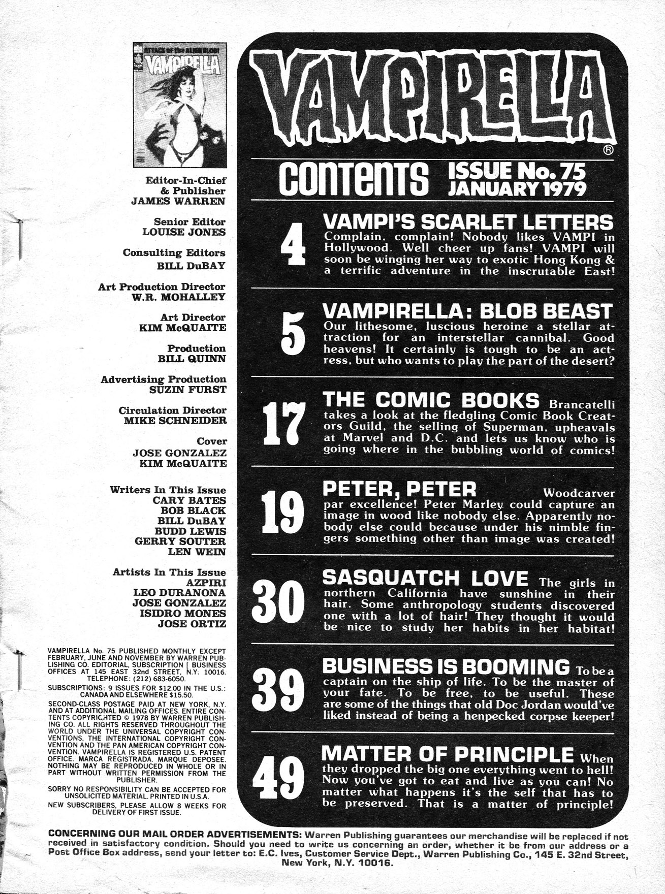 Read online Vampirella (1969) comic -  Issue #75 - 3