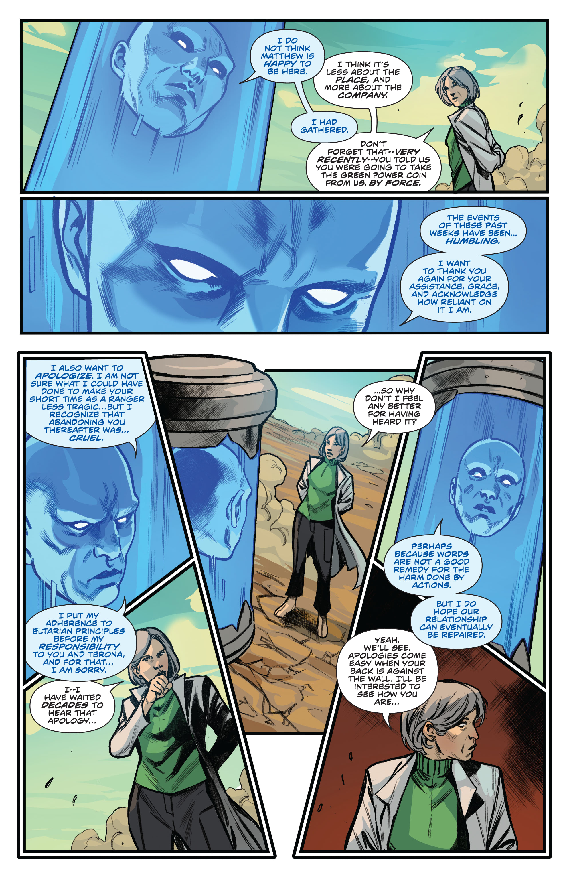 Read online Mighty Morphin comic -  Issue #18 - 5