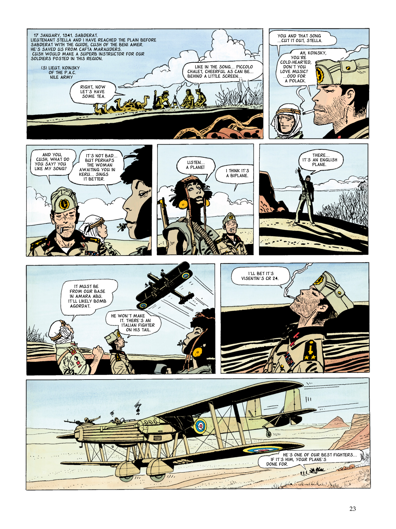 Read online The Scorpions of the Desert comic -  Issue #2 - 23