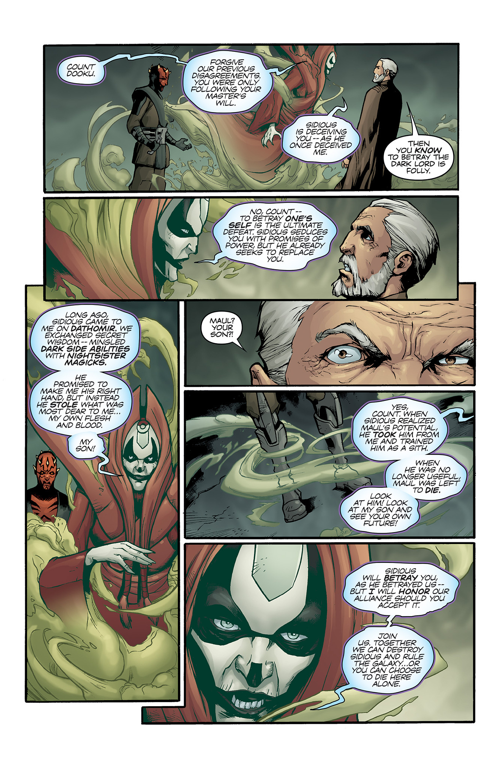 Read online Star Wars: Darth Maul - Son of Dathomir comic -  Issue #3 - 10