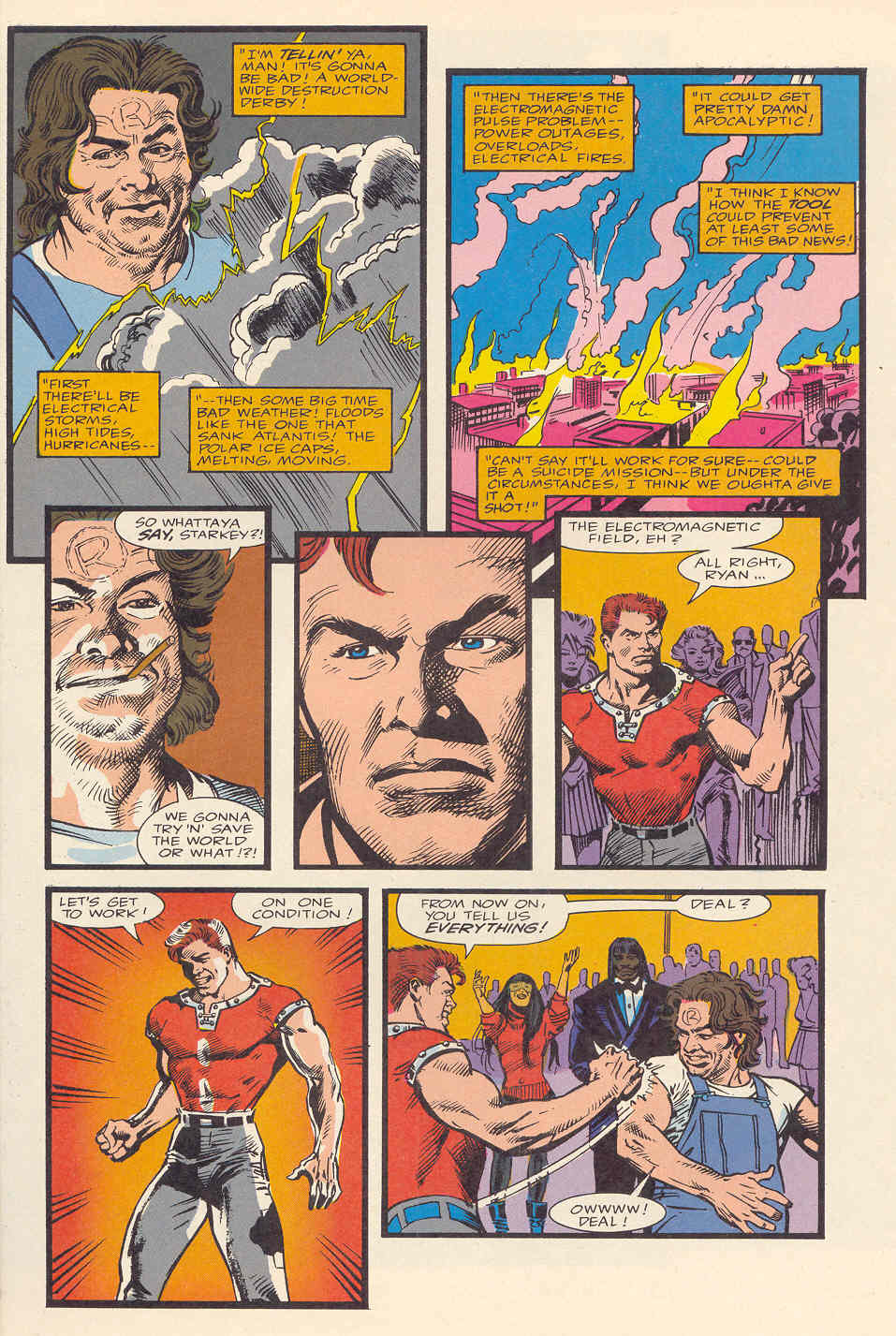 Read online Steelgrip Starkey comic -  Issue #6 - 17