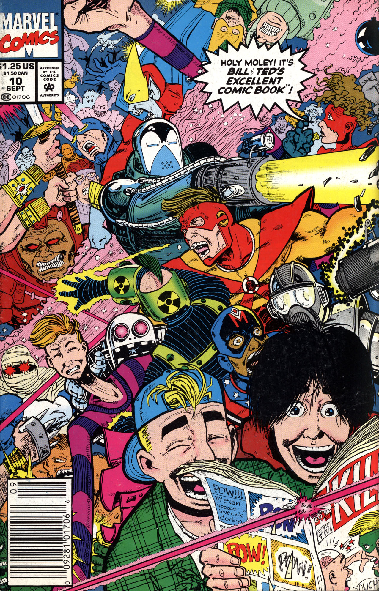 Read online Bill & Ted's Excellent Comic Book comic -  Issue #10 - 1