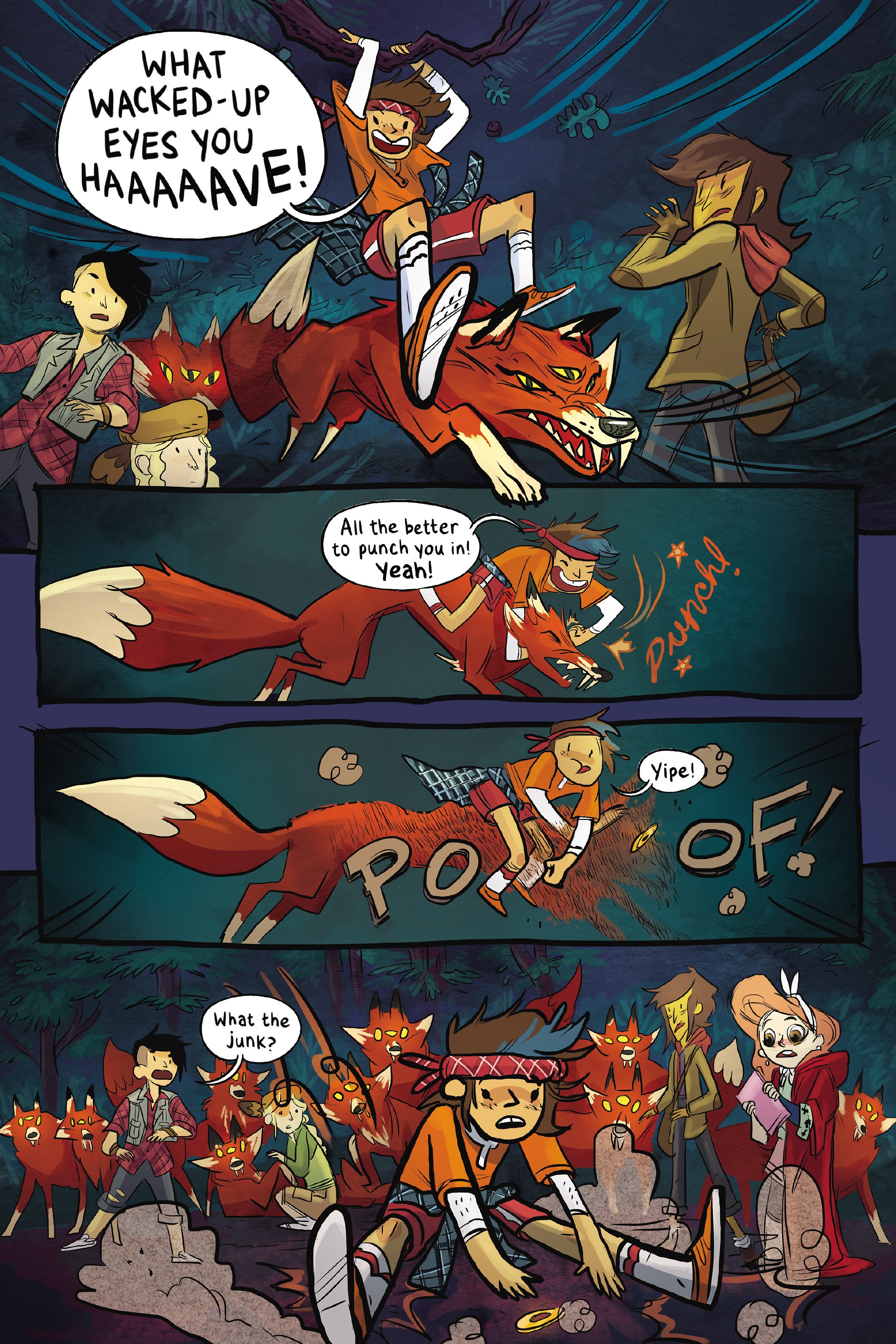Read online Lumberjanes: The Infernal Compass comic -  Issue # TPB - 107