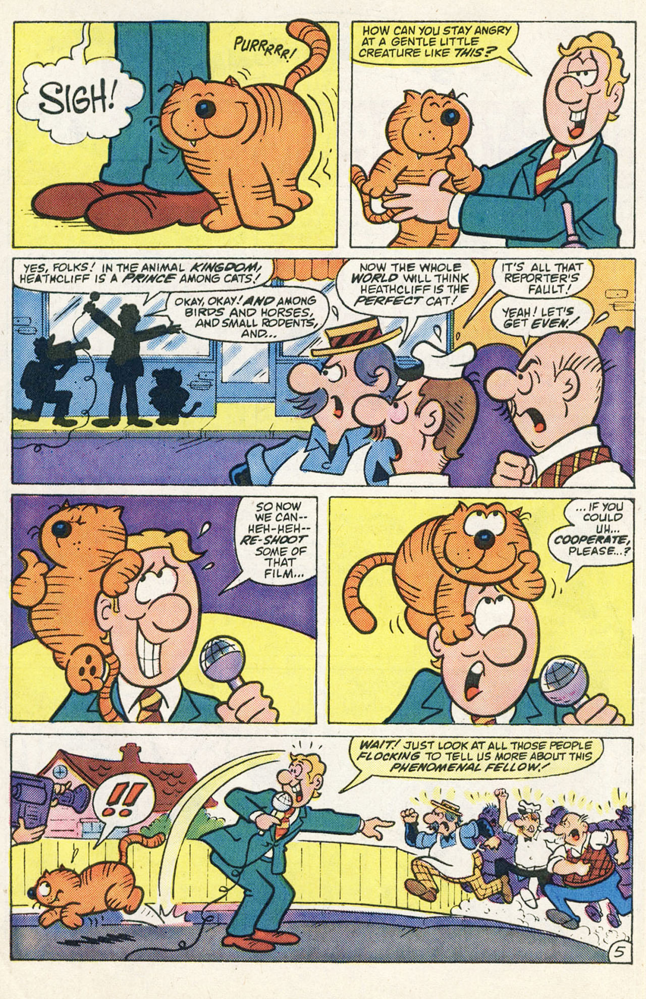 Read online Heathcliff comic -  Issue #15 - 8