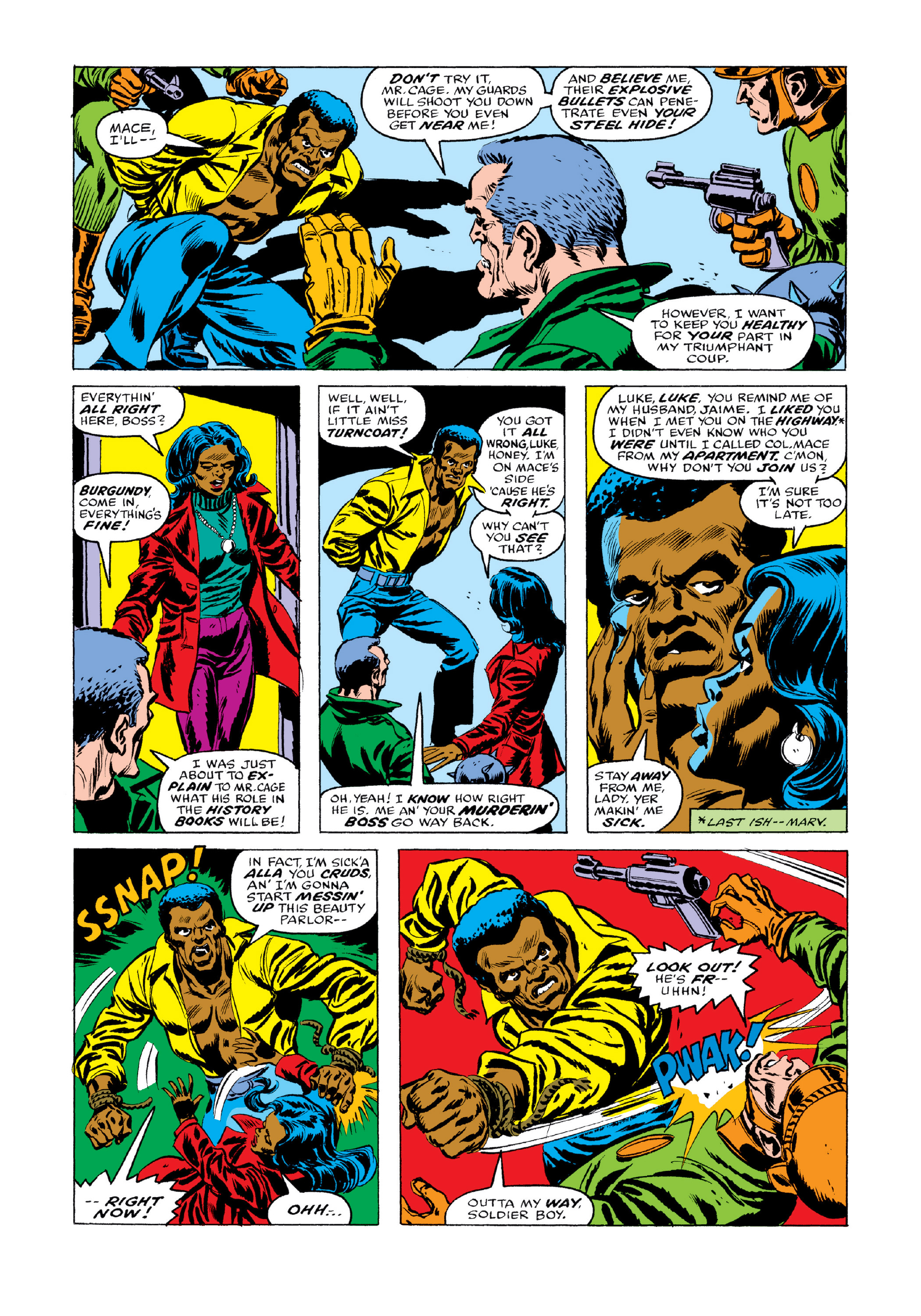 Read online Marvel Masterworks: Luke Cage, Power Man comic -  Issue # TPB 3 (Part 3) - 49