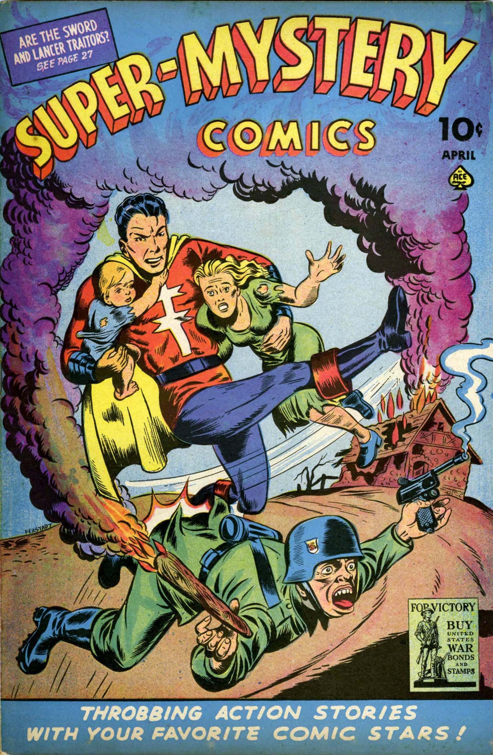 Read online Super-Mystery Comics comic -  Issue #20 - 1