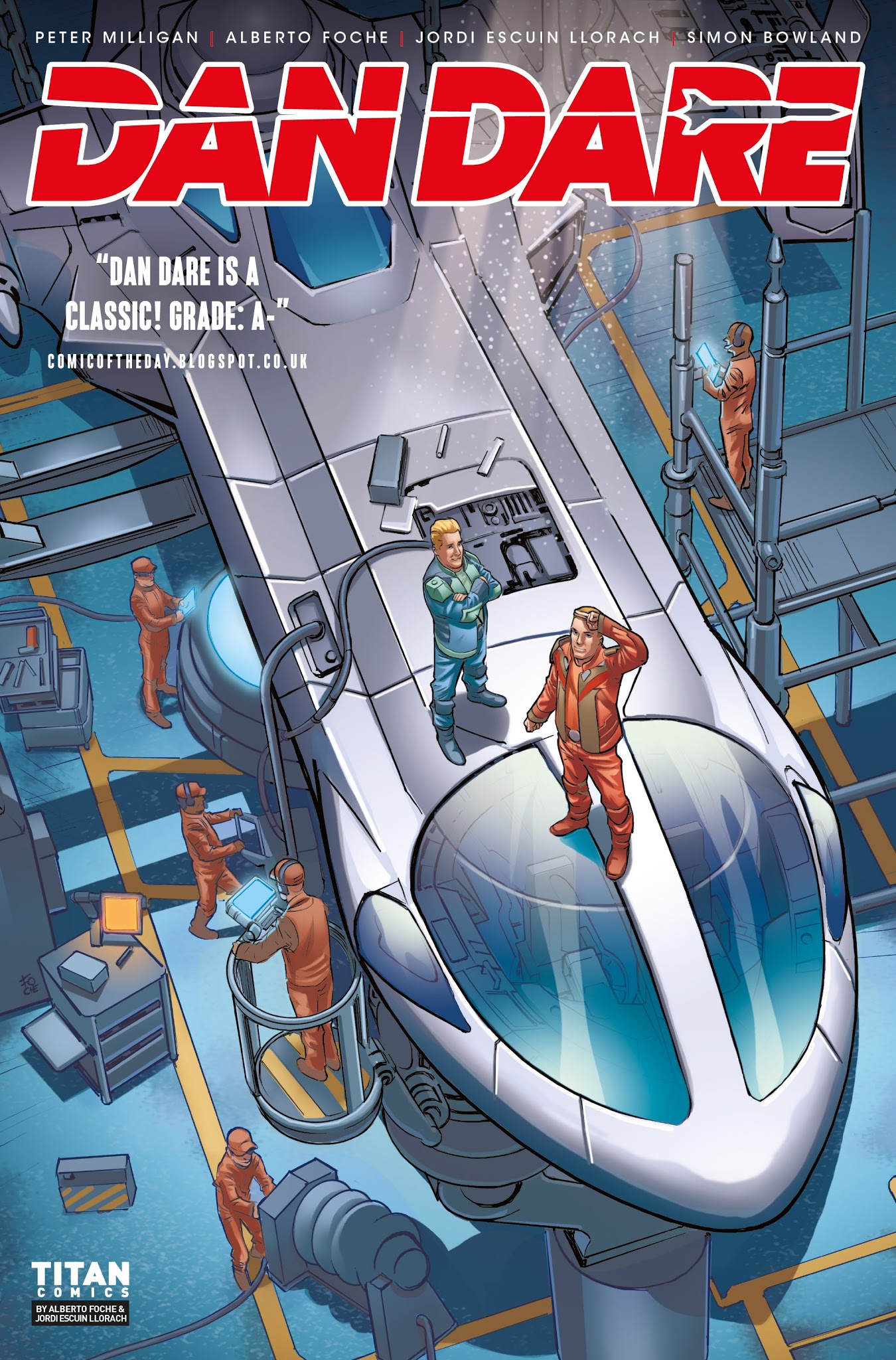 Read online Dan Dare (2017) comic -  Issue #3 - 1