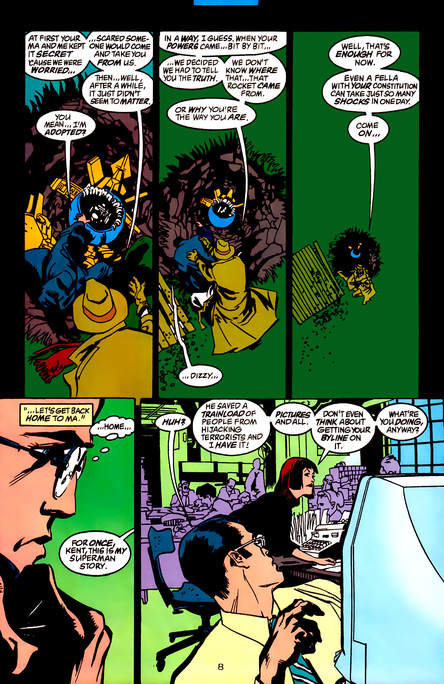 Read online Superman: The Man of Steel (1991) comic -  Issue # _Annual 4 - 7