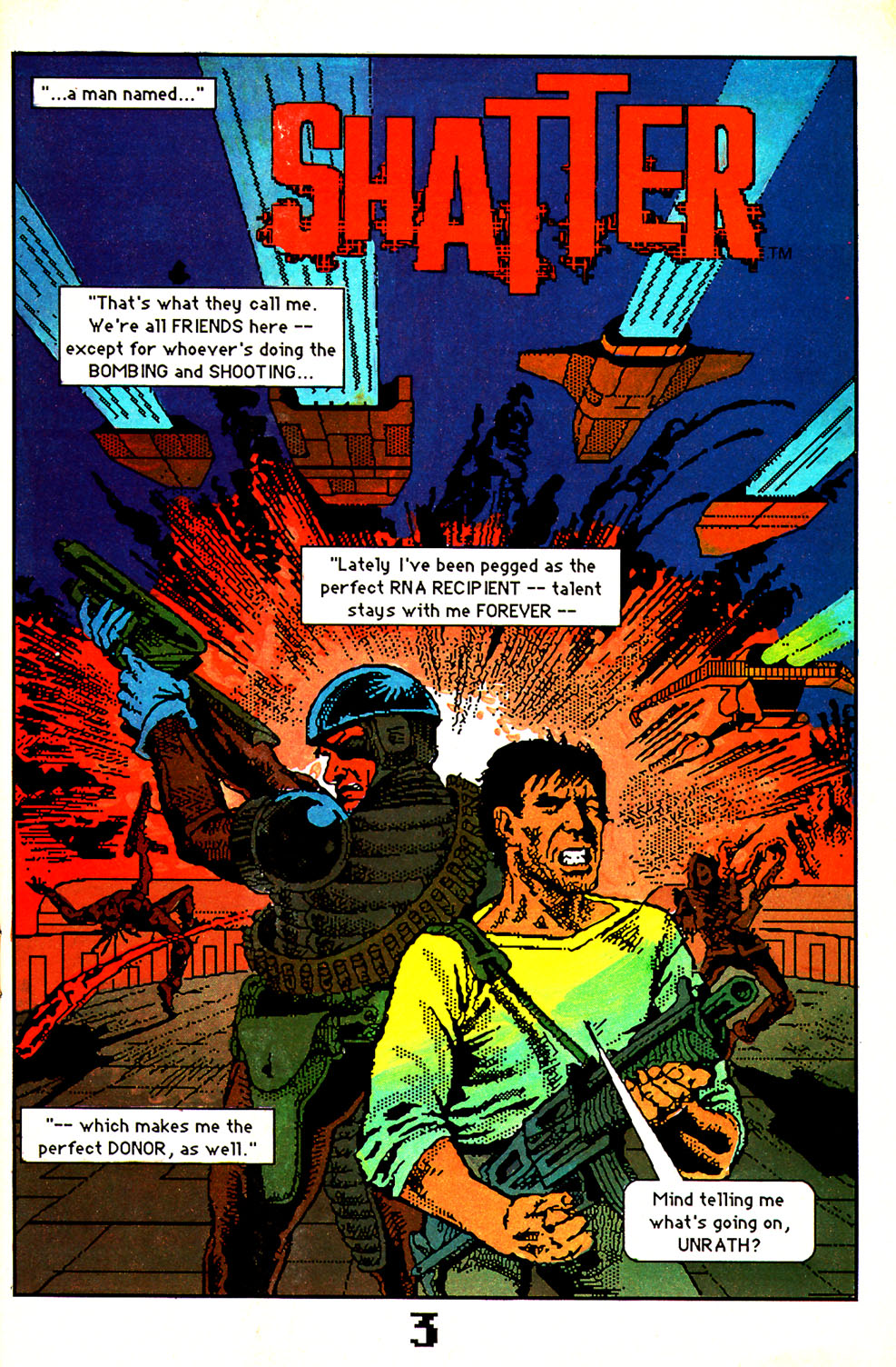 Read online Shatter comic -  Issue #4 - 5