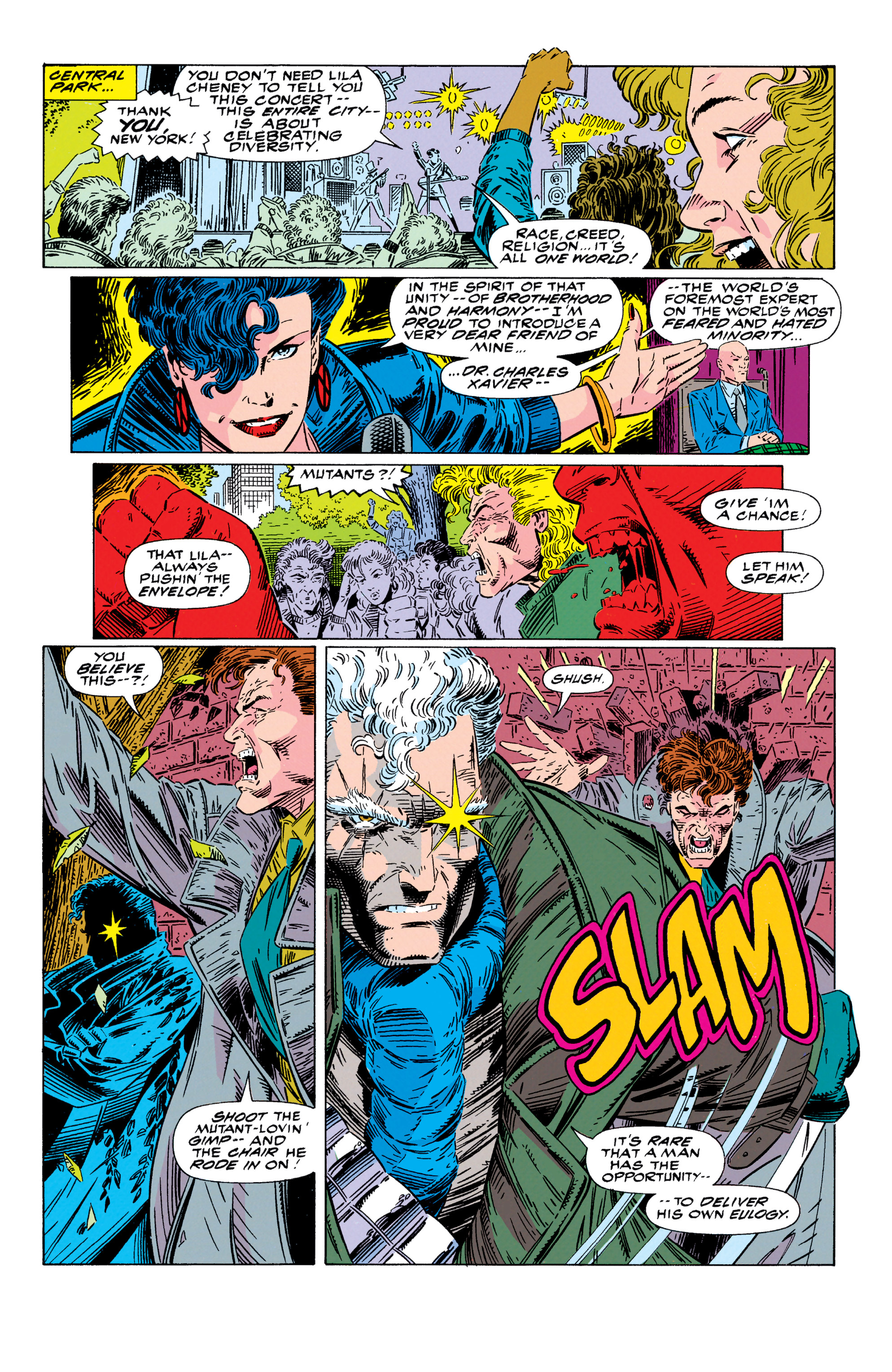 Read online X-Force Epic Collection comic -  Issue # X-Cutioner's Song (Part 2) - 4