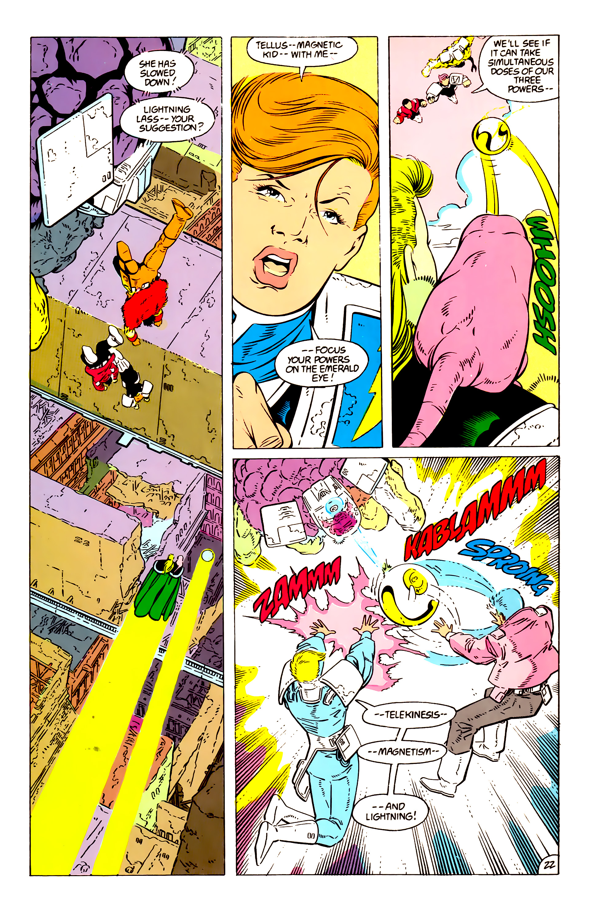 Read online Legion of Super-Heroes (1984) comic -  Issue #57 - 23