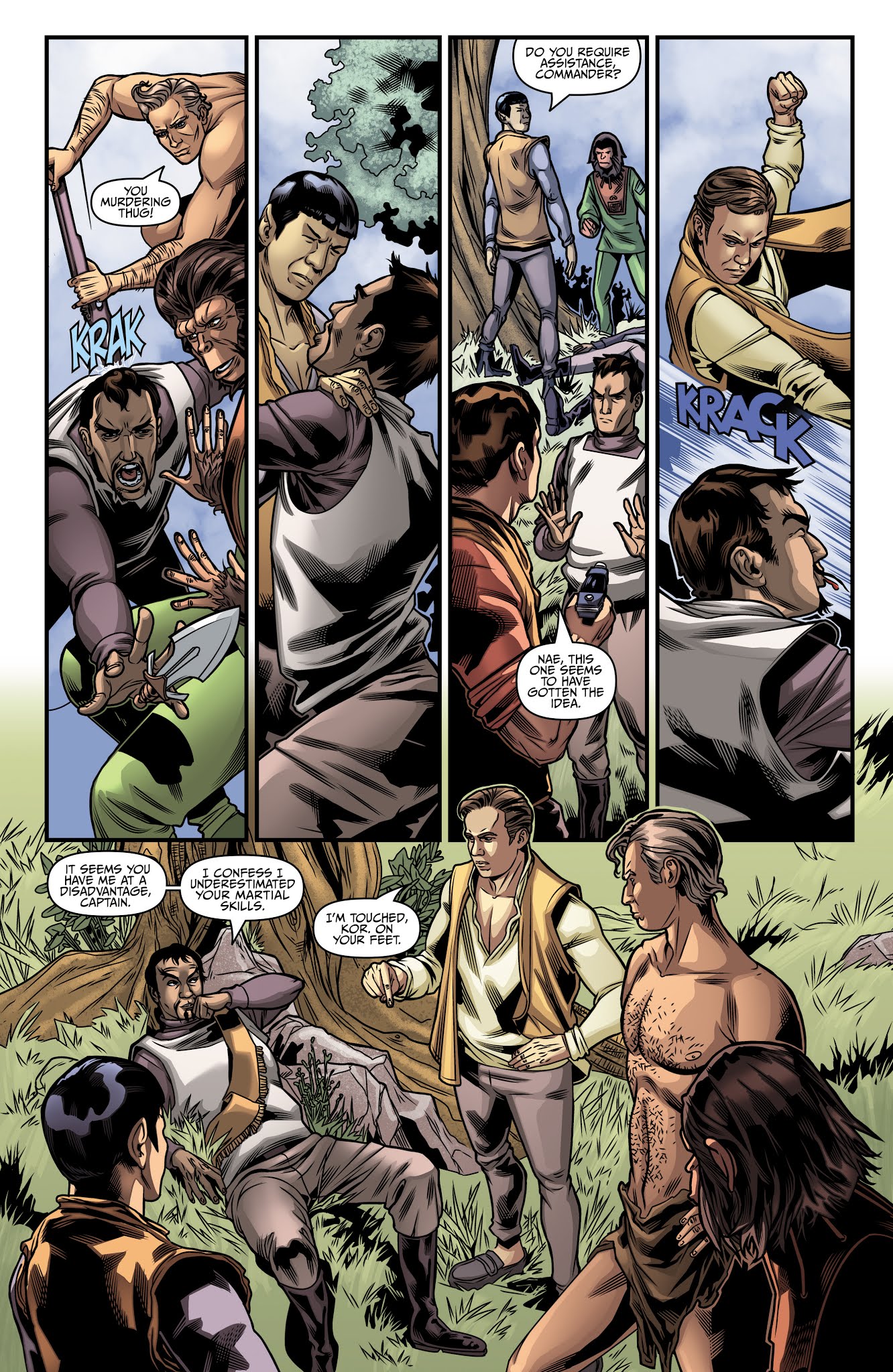 Read online Star Trek/Planet of the Apes: The Primate Directive comic -  Issue # _TPB - 95