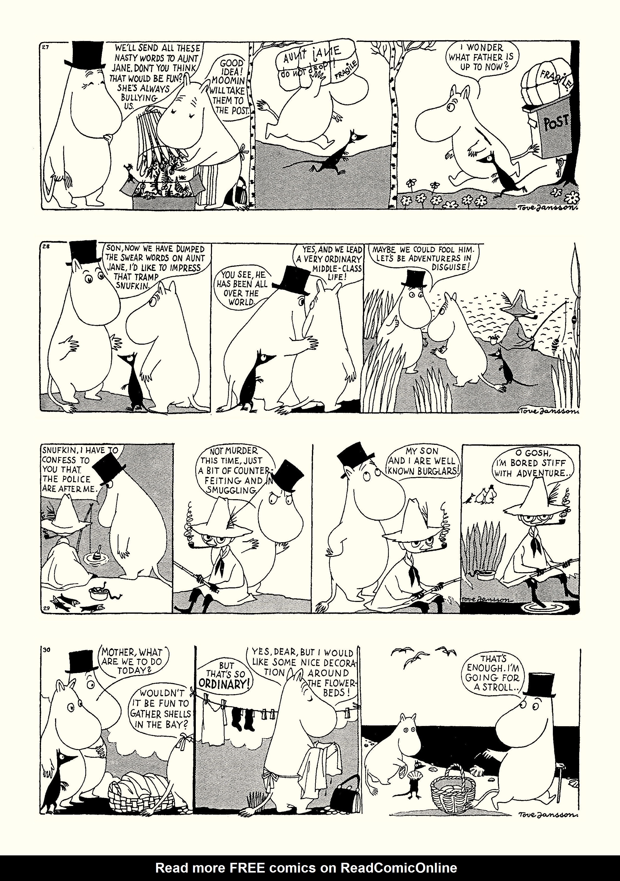 Read online Moomin: The Complete Tove Jansson Comic Strip comic -  Issue # TPB 1 - 37