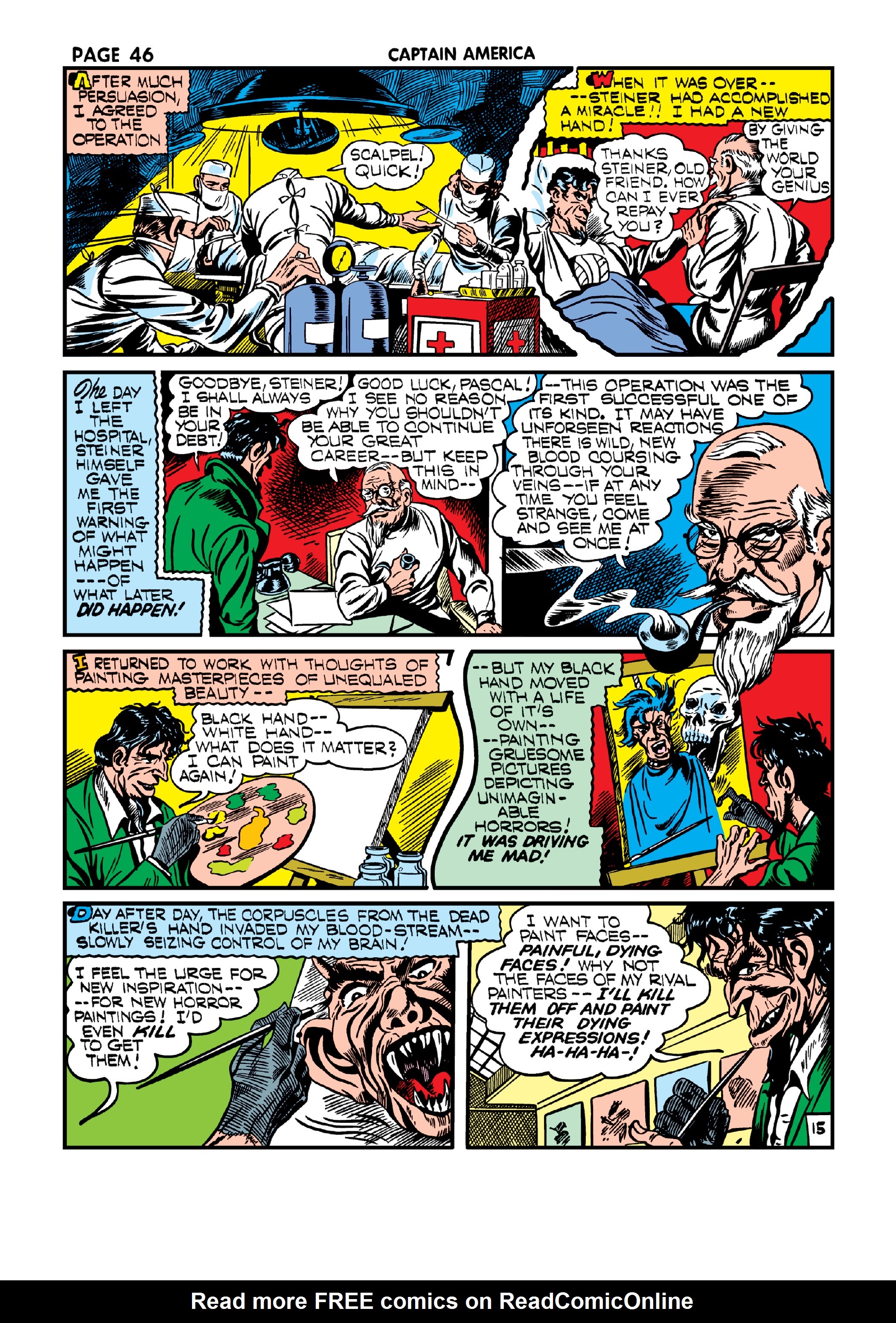 Read online Marvel Masterworks: Golden Age Captain America comic -  Issue # TPB 3 (Part 1) - 54