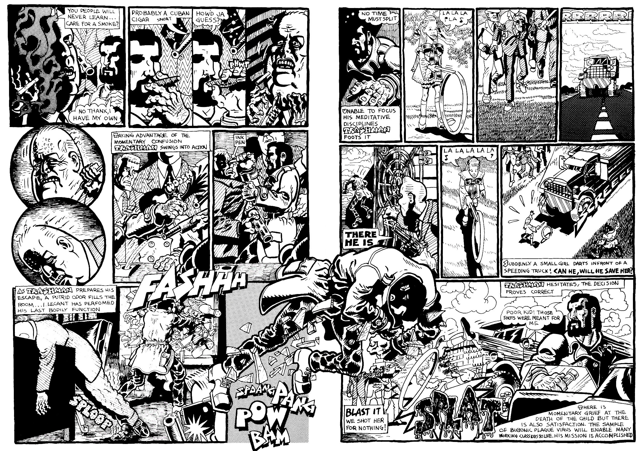 Read online Trashman Lives! comic -  Issue # TPB - 69