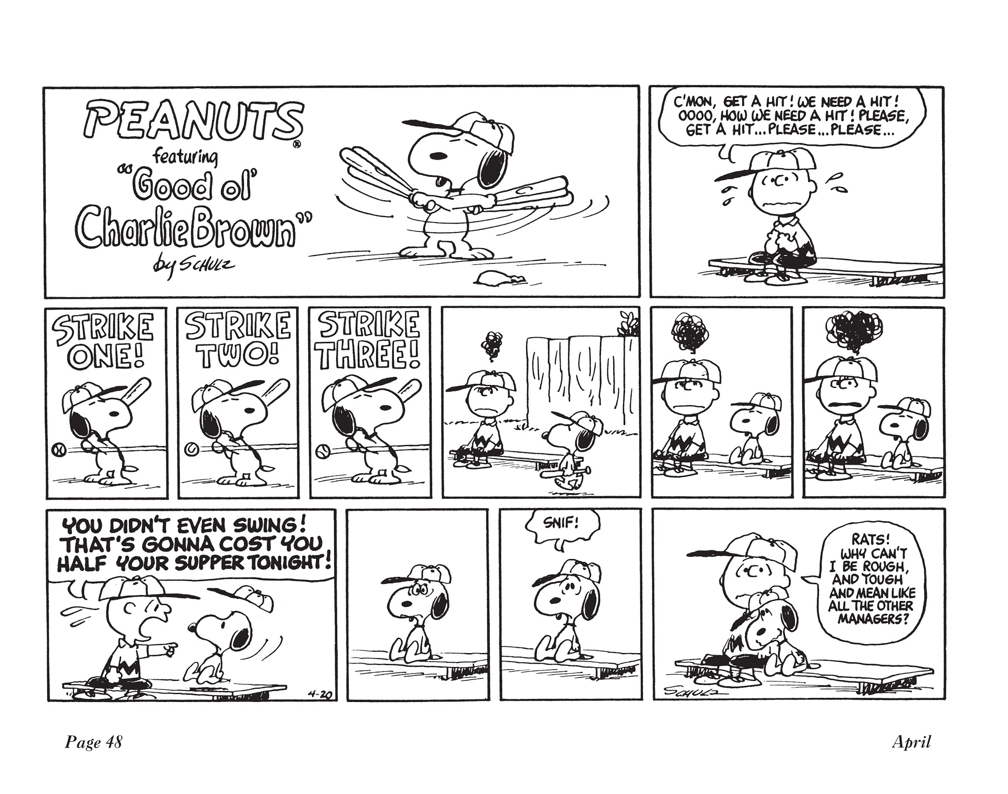 Read online The Complete Peanuts comic -  Issue # TPB 10 - 61