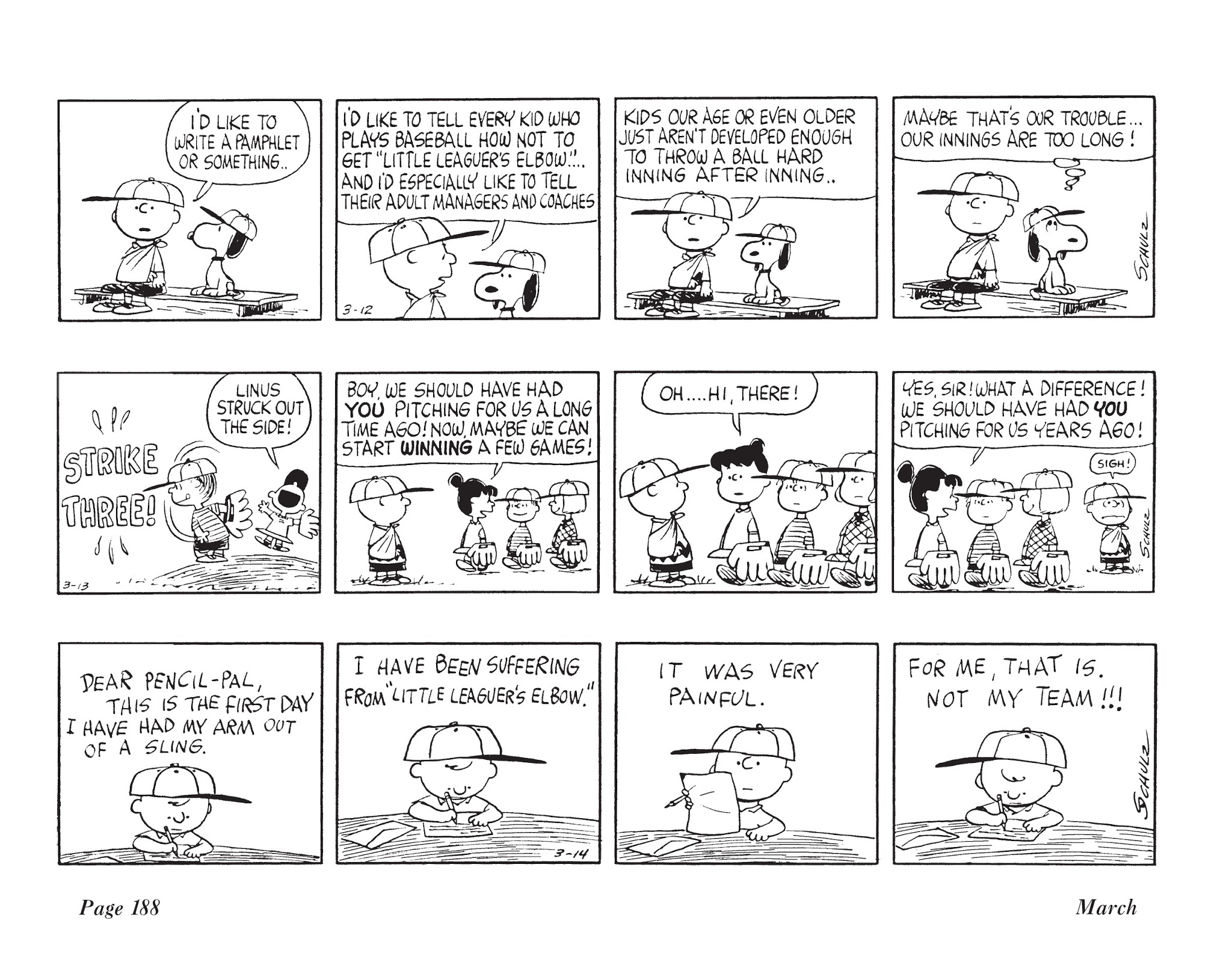 Read online The Complete Peanuts comic -  Issue # TPB 7 - 199