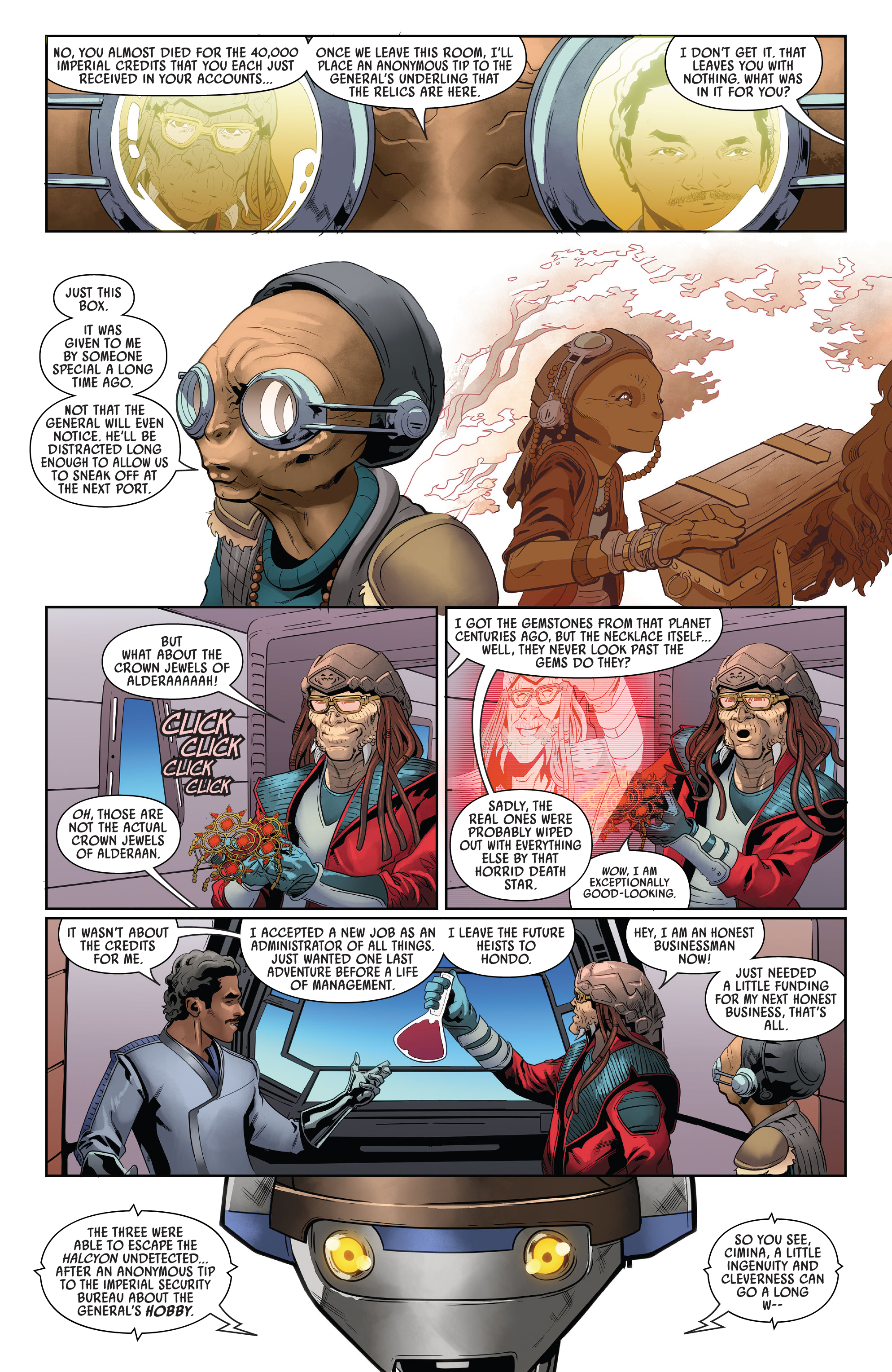 Read online Star Wars: The Halcyon Legacy comic -  Issue #4 - 20