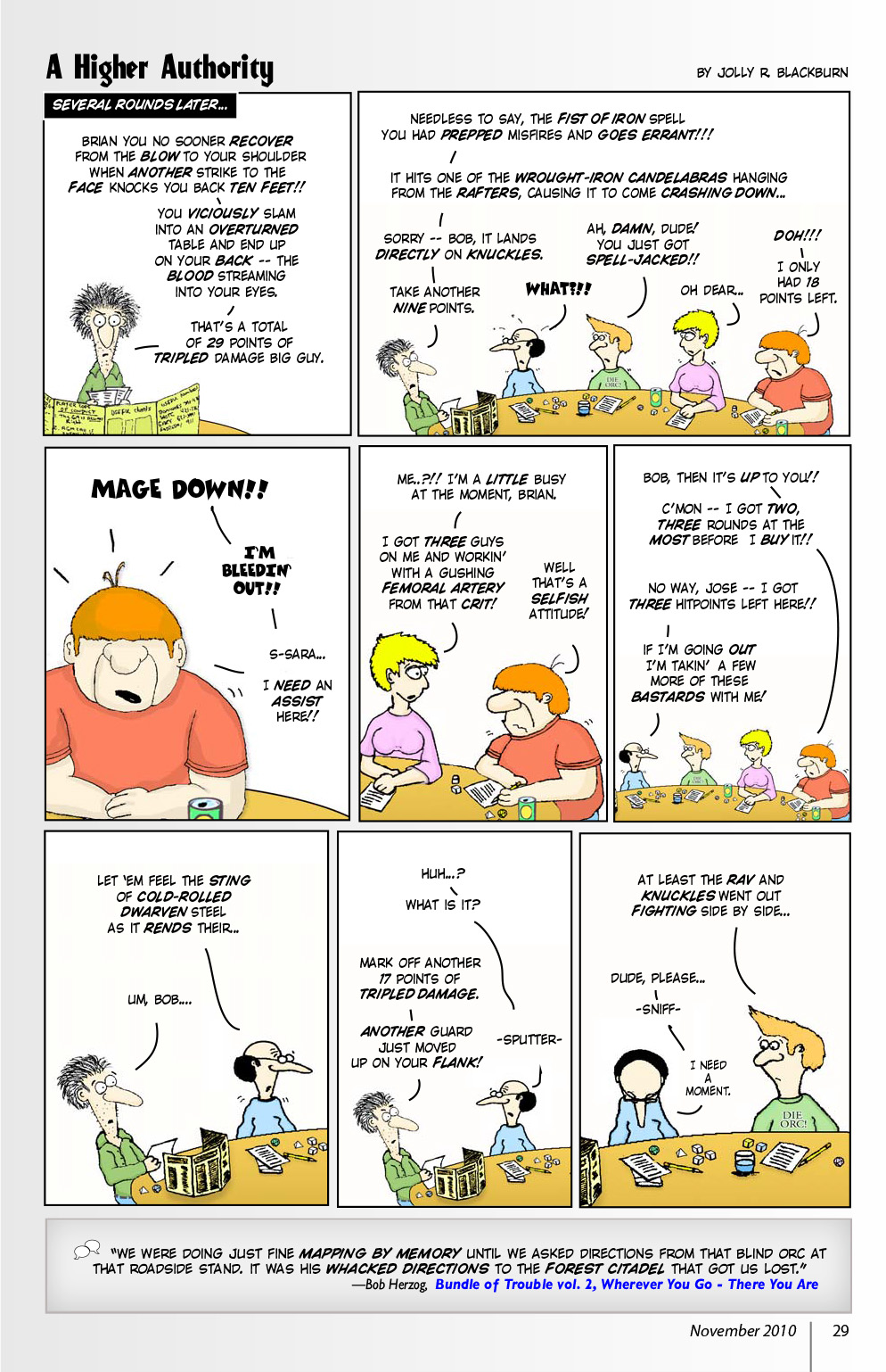 Read online Knights of the Dinner Table comic -  Issue #169 - 31