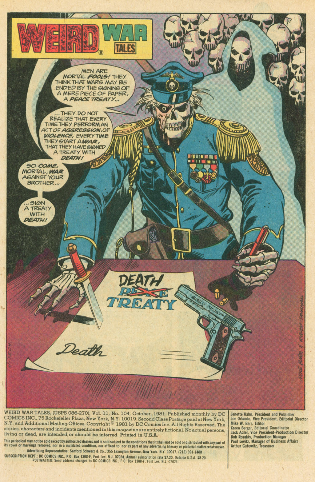 Read online Weird War Tales (1971) comic -  Issue #104 - 3