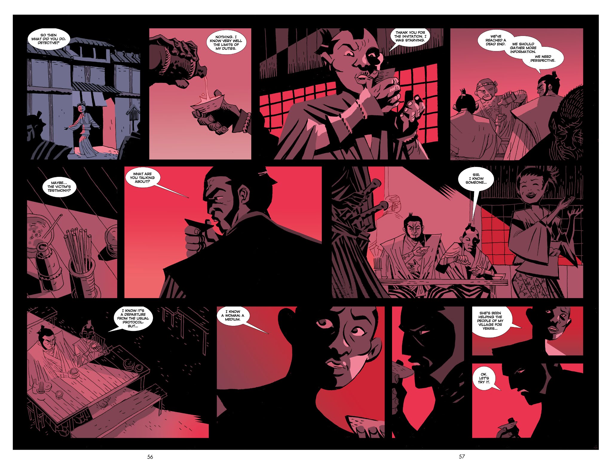 Read online Rashomon: A Commissioner Heigo Kobayashi Case comic -  Issue # TPB - 48