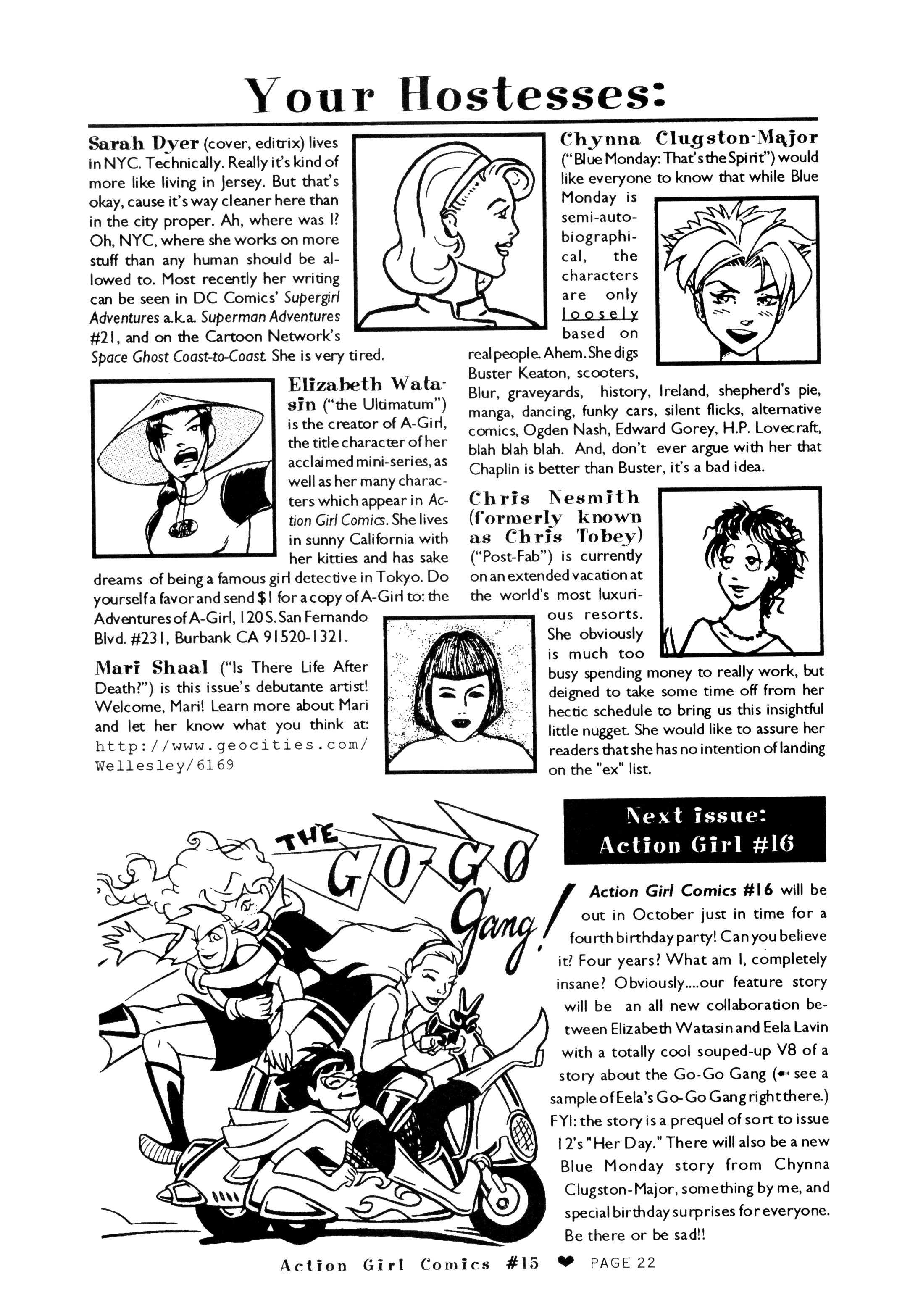 Read online Action Girl Comics comic -  Issue #15 - 24