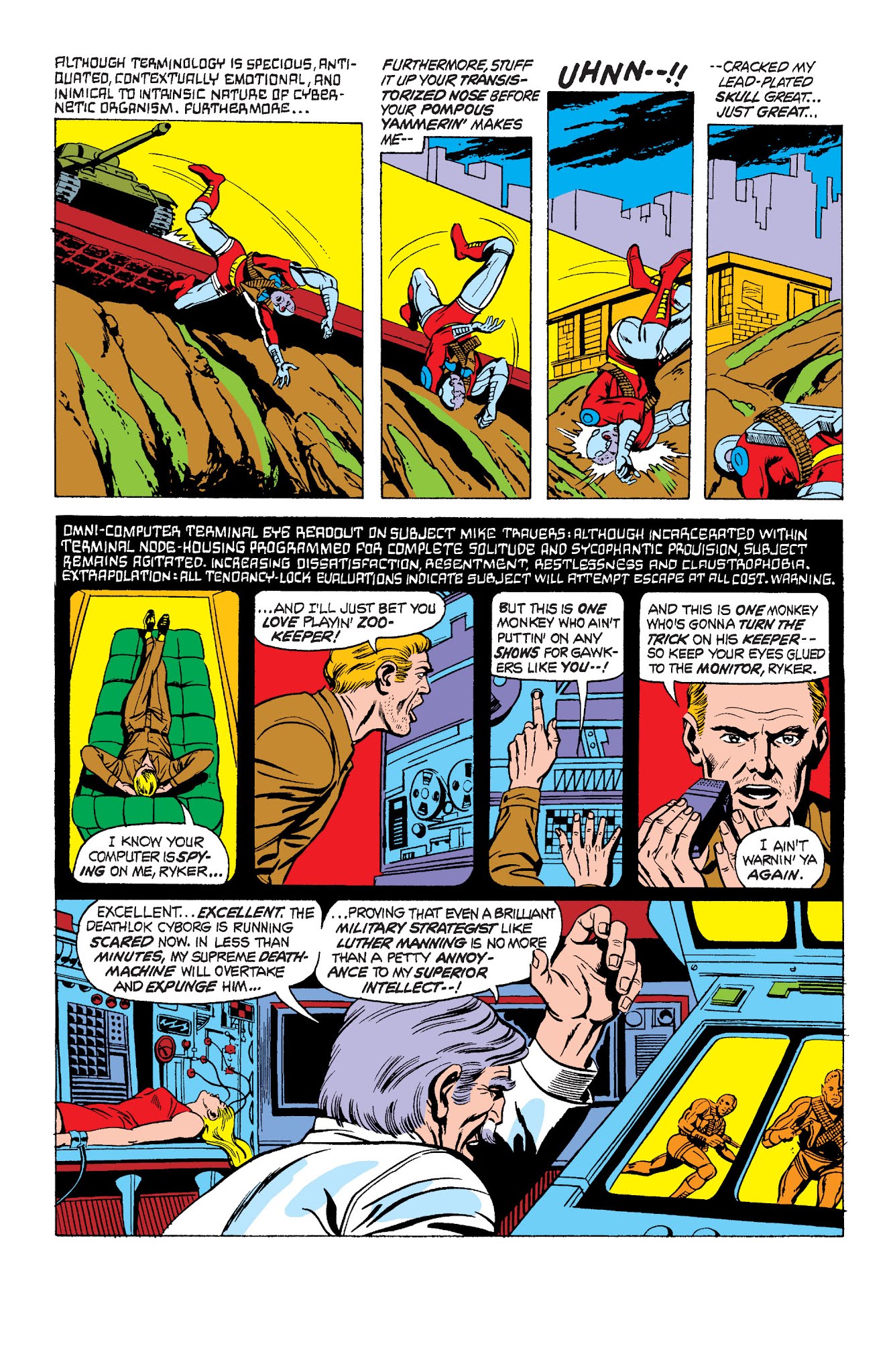 Read online Deathlok the Demolisher: The Complete Collection comic -  Issue # TPB - 77