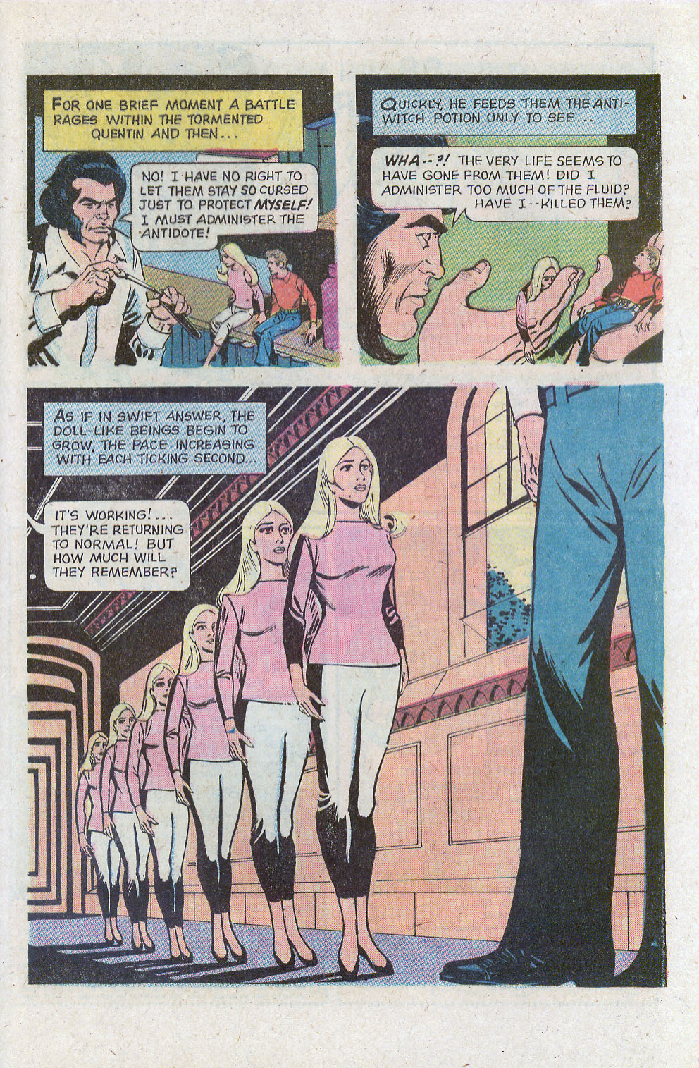 Read online Dark Shadows (1969) comic -  Issue #26 - 29