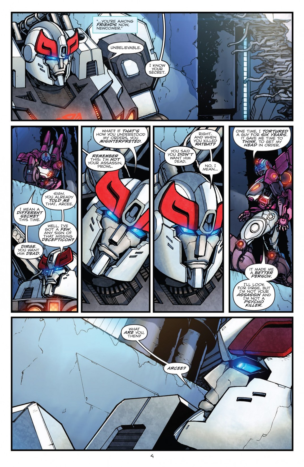 Read online Transformers: Robots In Disguise (2012) comic -  Issue #5 - 8