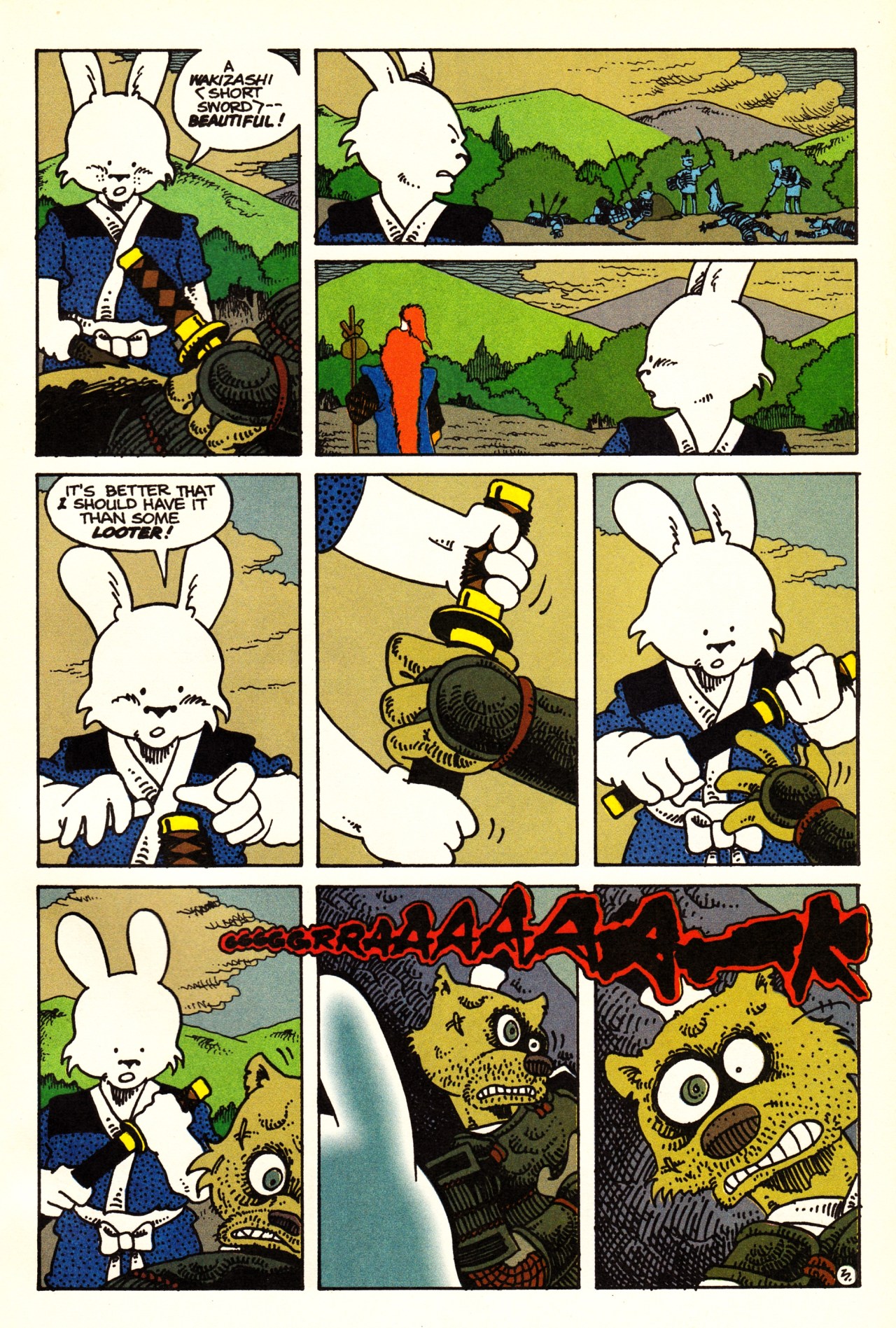 Read online Usagi Yojimbo (1993) comic -  Issue #7 - 23