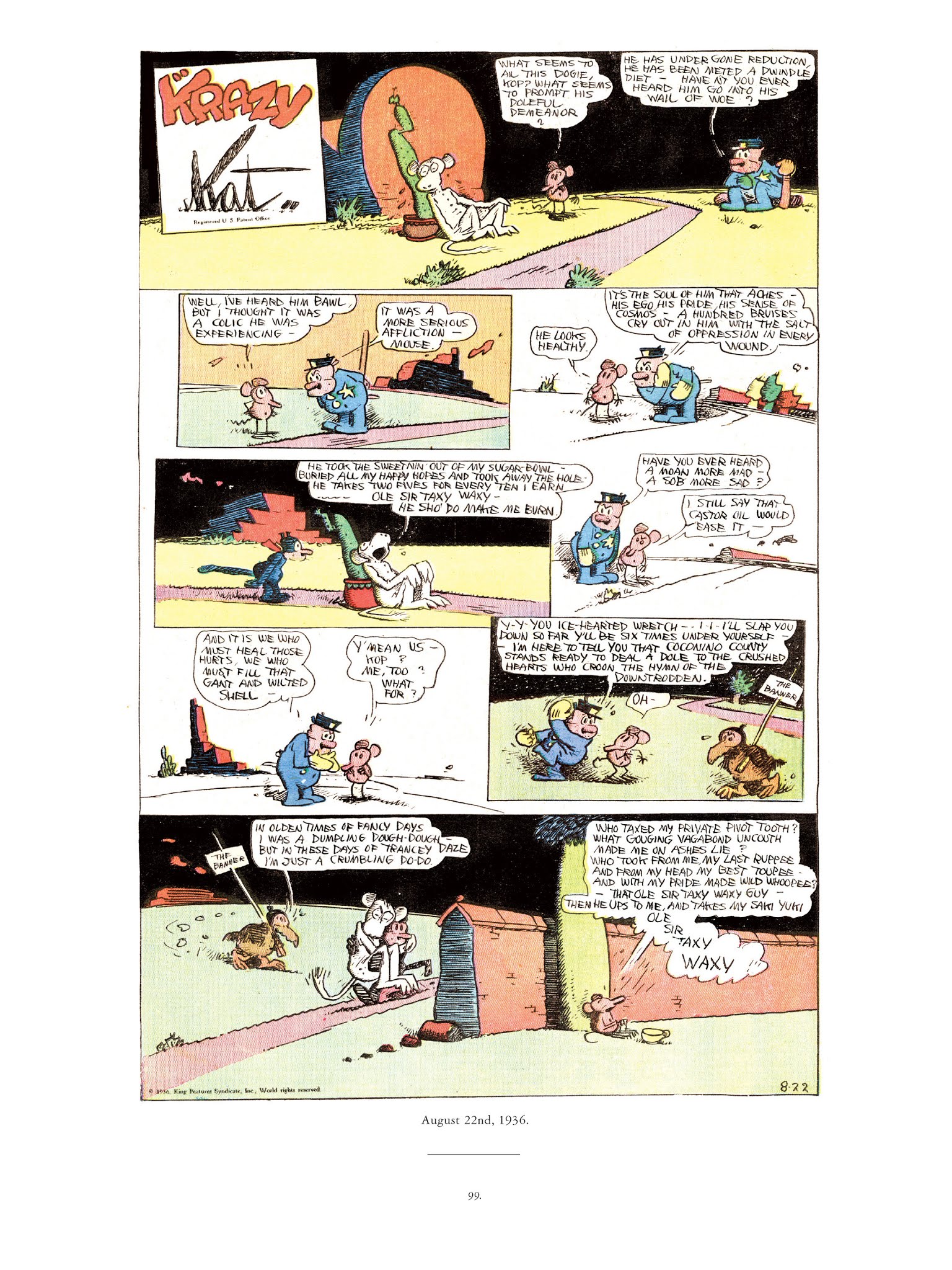 Read online Krazy & Ignatz comic -  Issue # TPB 9 - 97