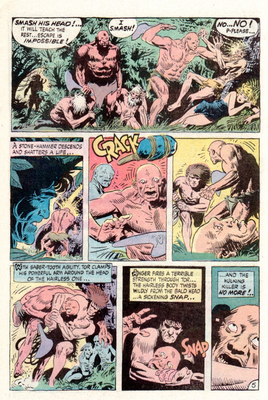 Read online Tor (1975) comic -  Issue #3 - 6