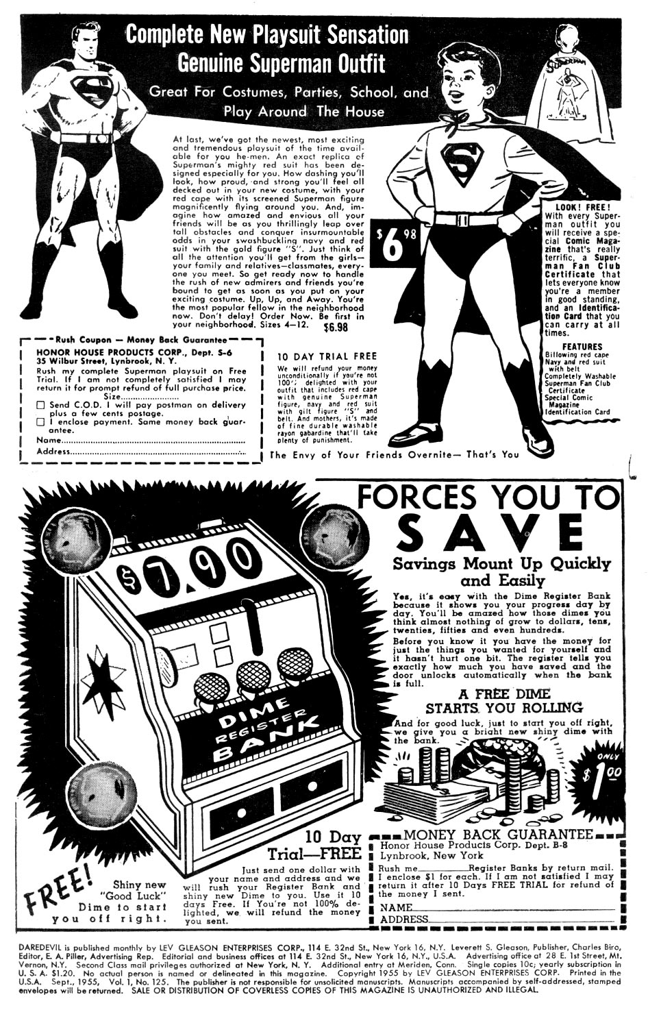Read online Daredevil (1941) comic -  Issue #125 - 2