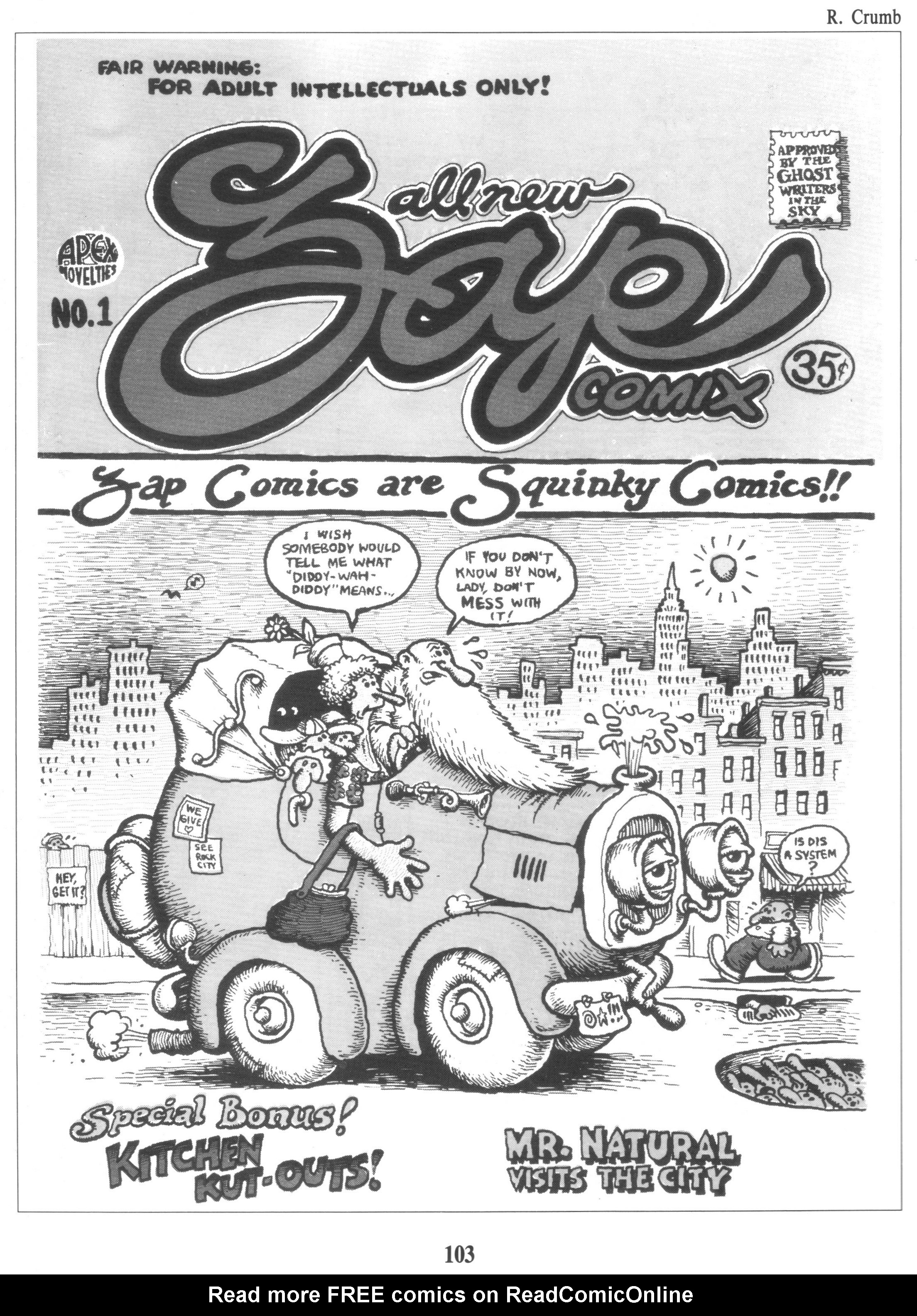 Read online The Complete Crumb Comics comic -  Issue # TPB 4 - 118