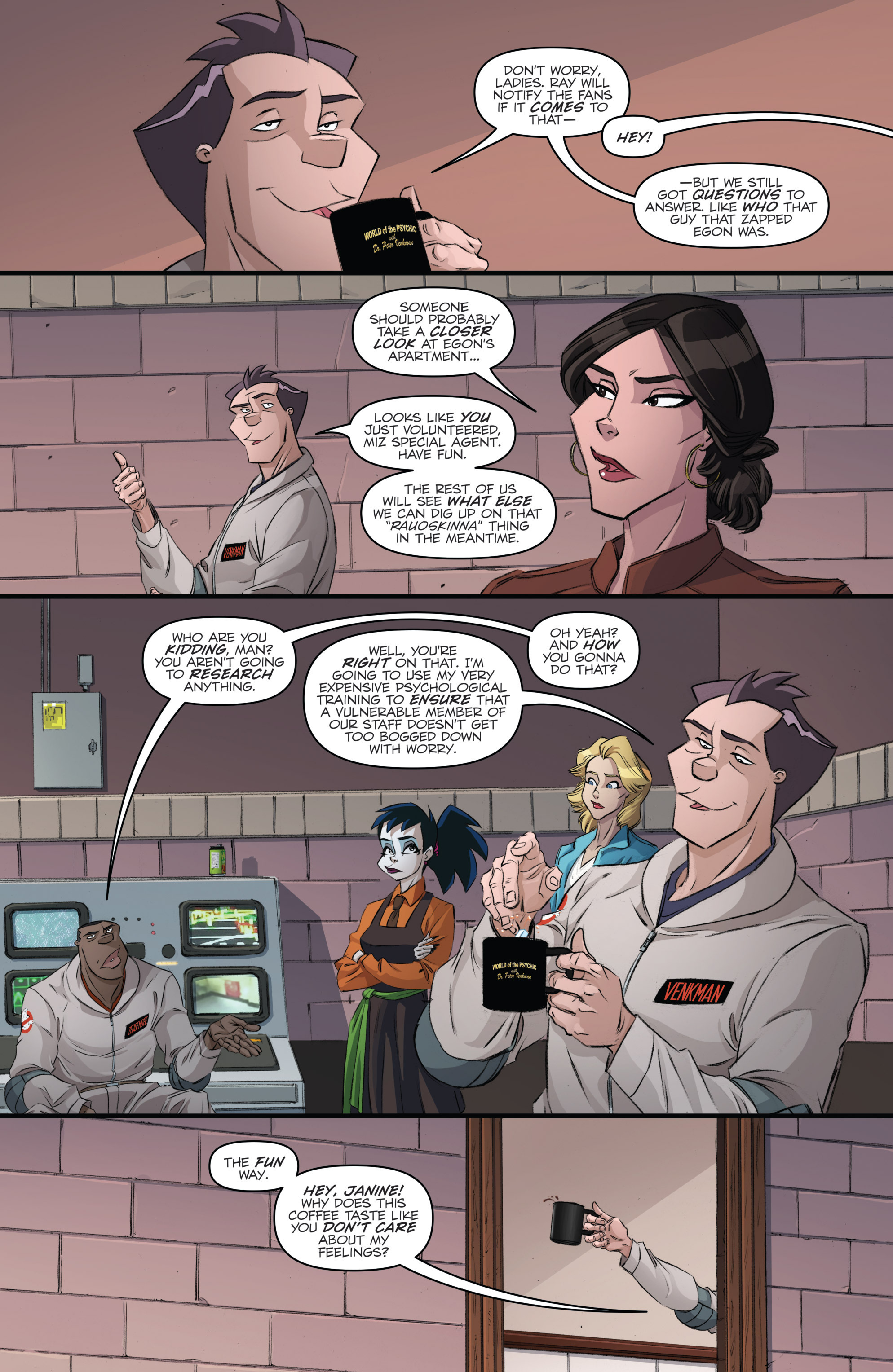 Read online Ghostbusters: International comic -  Issue #8 - 7